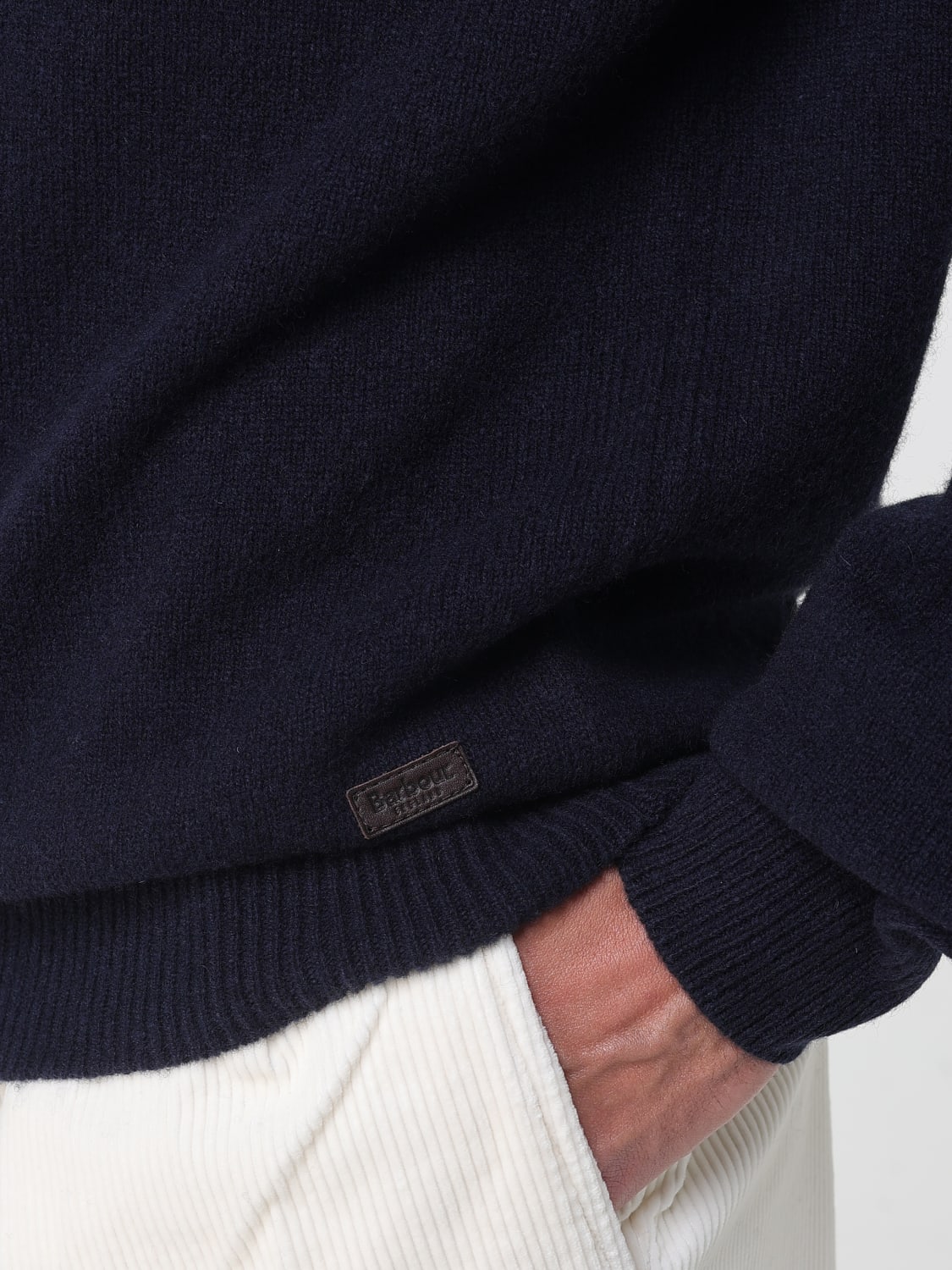 BARBOUR PULLOVER: Pullover herren Barbour, Navy - Img 3