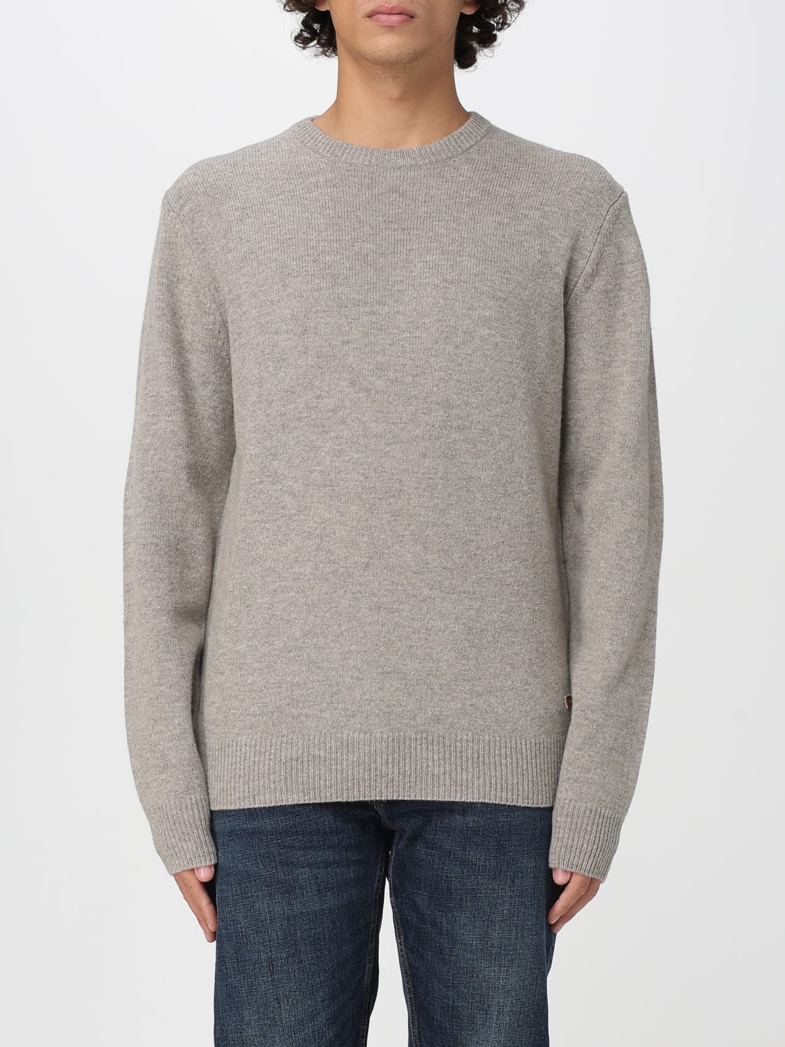 BARBOUR SWEATER: Sweater men Barbour, Grey 1 - Img 1