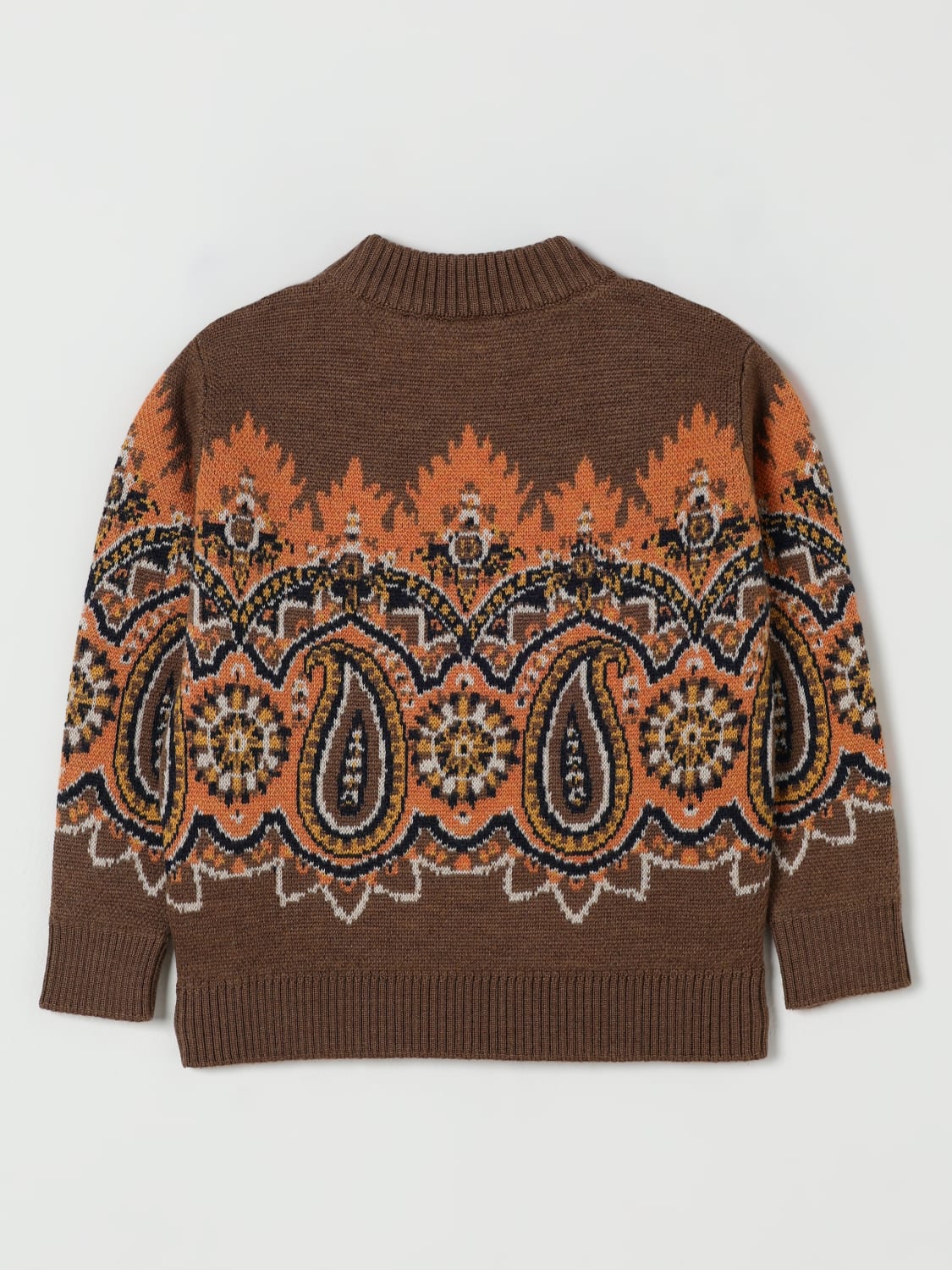 ETRO SWEATER: Sweater kids Etro, Brown - Img 2