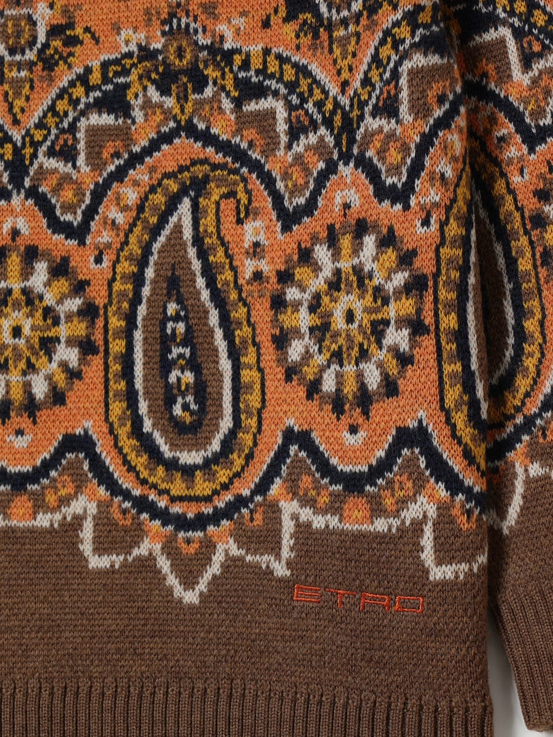 ETRO SWEATER: Sweater kids Etro, Brown - Img 3