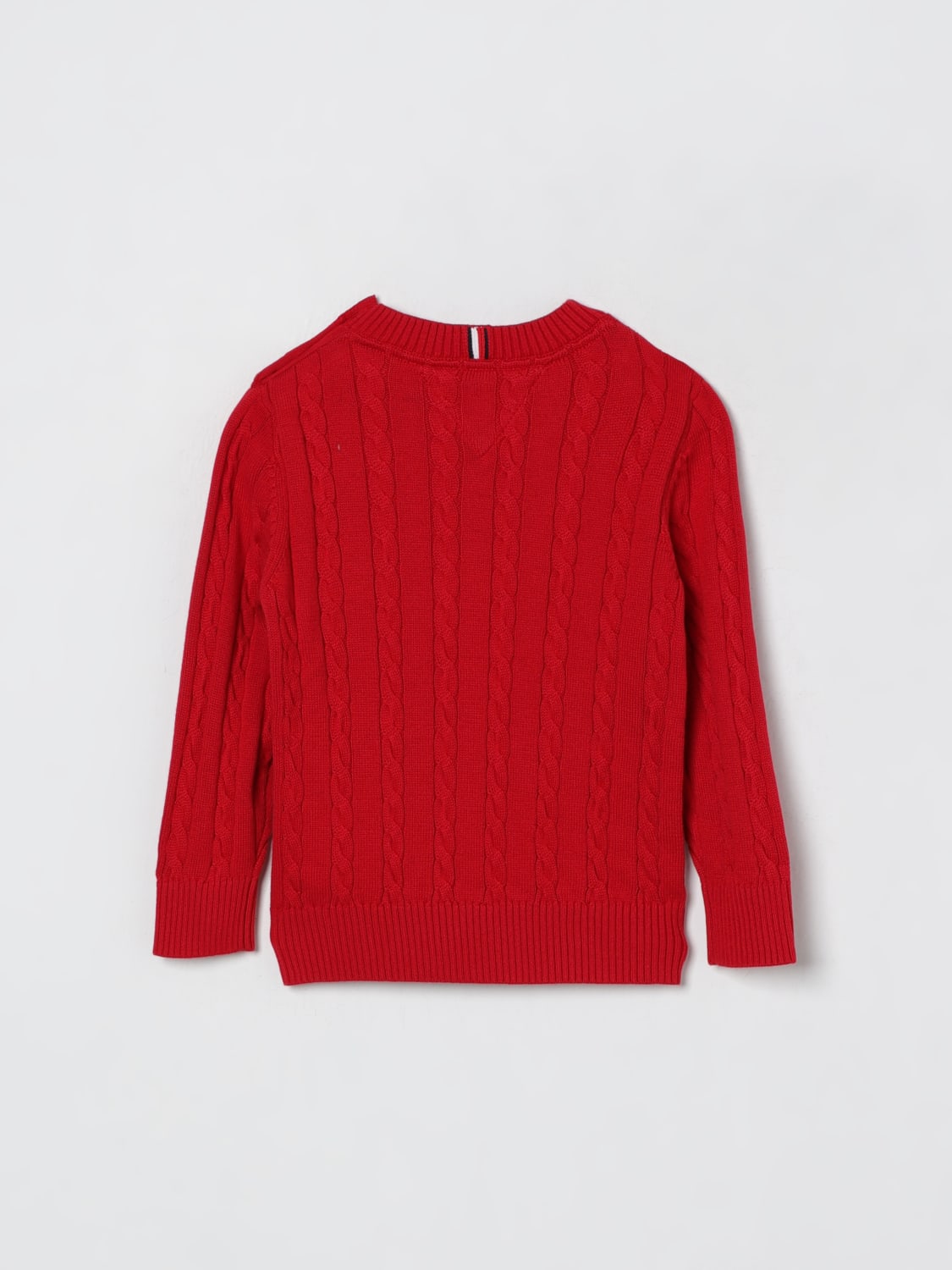 TOMMY HILFIGER SWEATER: Sweater kids Tommy Hilfiger, Red - Img 2