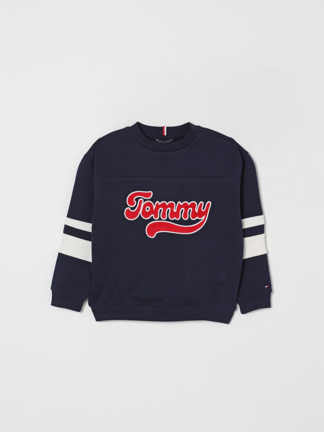 TOMMY HILFIGER PULLOVER: Pullover kinder Tommy Hilfiger, Blau - Img 1