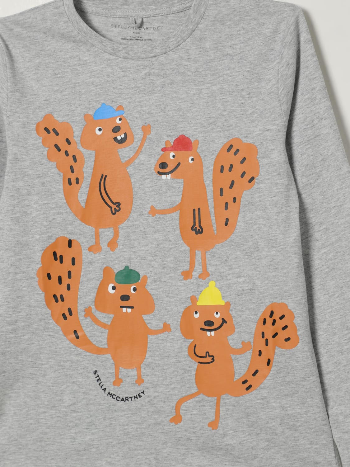 STELLA MCCARTNEY KIDS T-SHIRT: T-shirt kids Stella McCartney Kids, Grey - Img 3