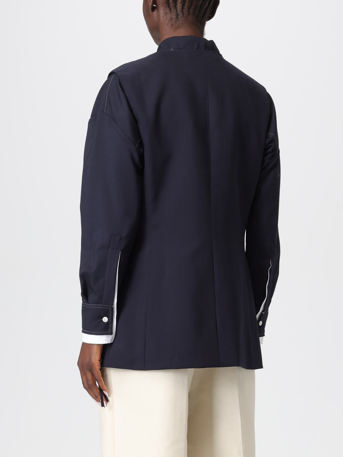 MARNI GILET: Veste femme Marni, Bleu - Img 3