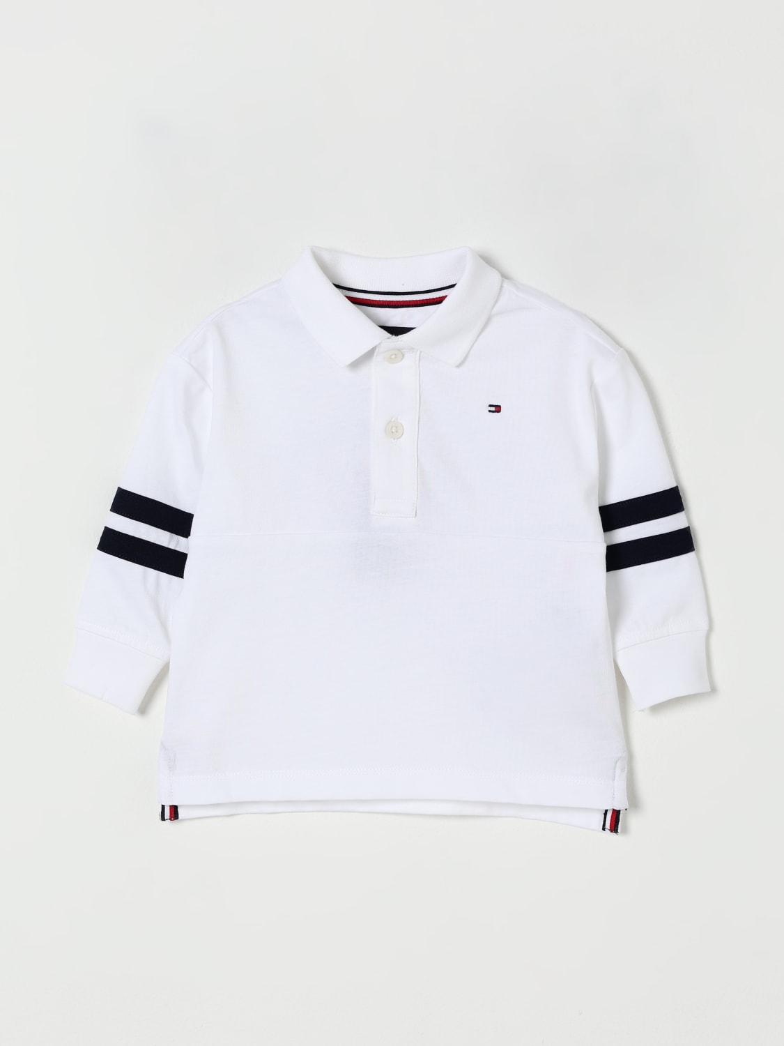 TOMMY HILFIGER T-SHIRT: Pullover kinder Tommy Hilfiger, Weiß - Img 1