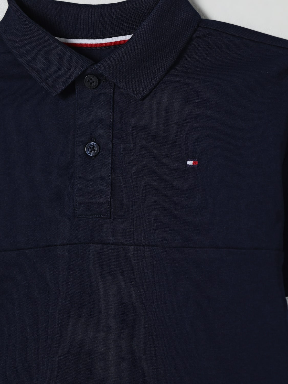 TOMMY HILFIGER T-SHIRT: Pullover kinder Tommy Hilfiger, Navy - Img 3