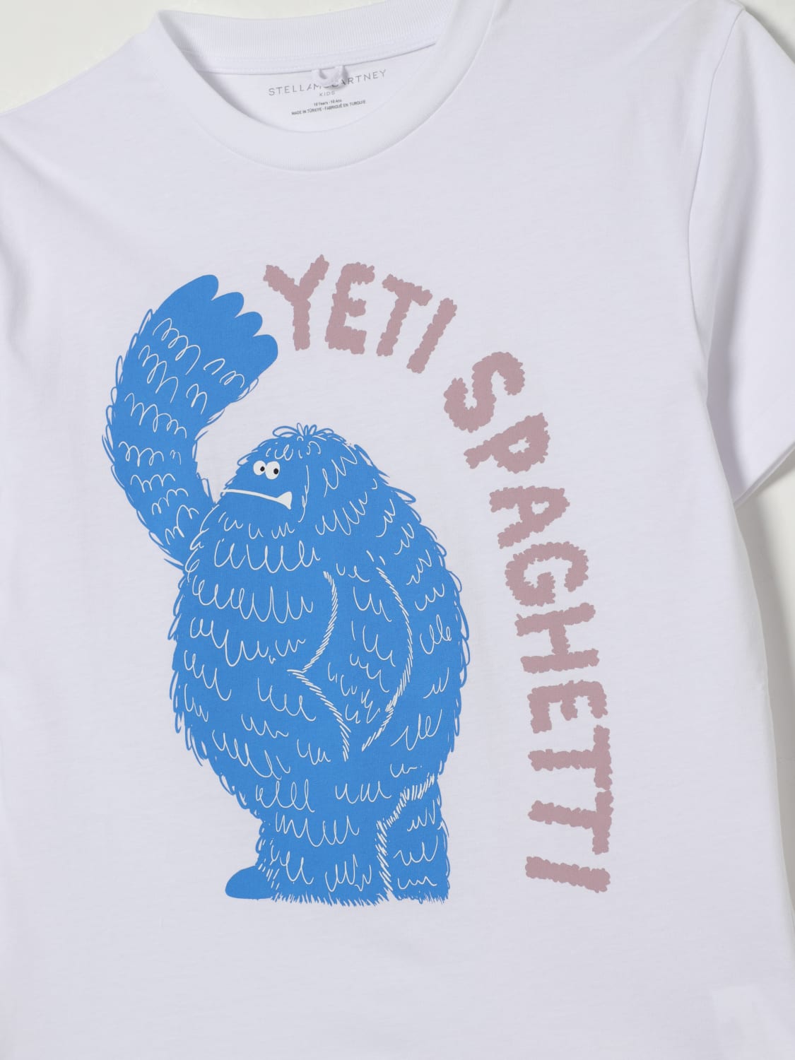 STELLA MCCARTNEY KIDS T-SHIRT: T-shirt Stella McCartney Kids in cotone con stampa , Bianco - Img 3