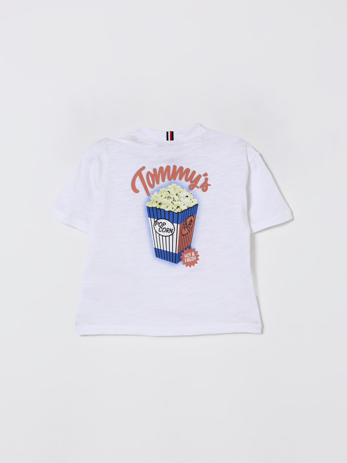 TOMMY HILFIGER T-SHIRT: T-shirt kids Tommy Hilfiger, White - Img 2