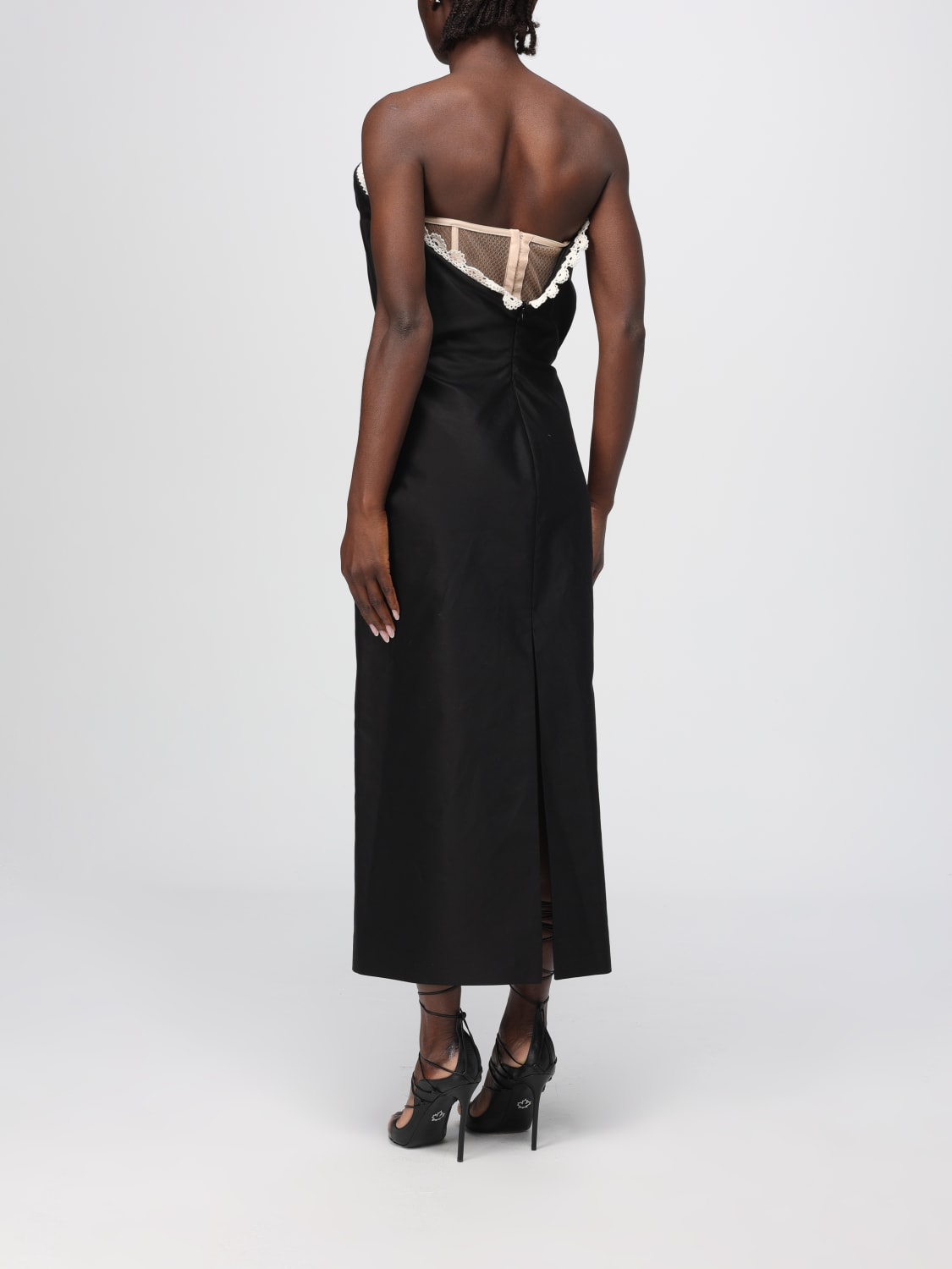 MAGDA BUTRYM VESTIDO: Vestido mujer Magda Butrym, Negro - Img 2