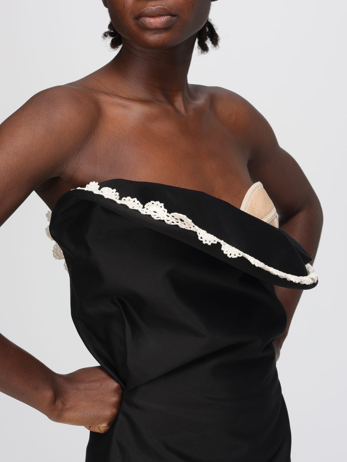 MAGDA BUTRYM VESTIDO: Vestido mujer Magda Butrym, Negro - Img 3