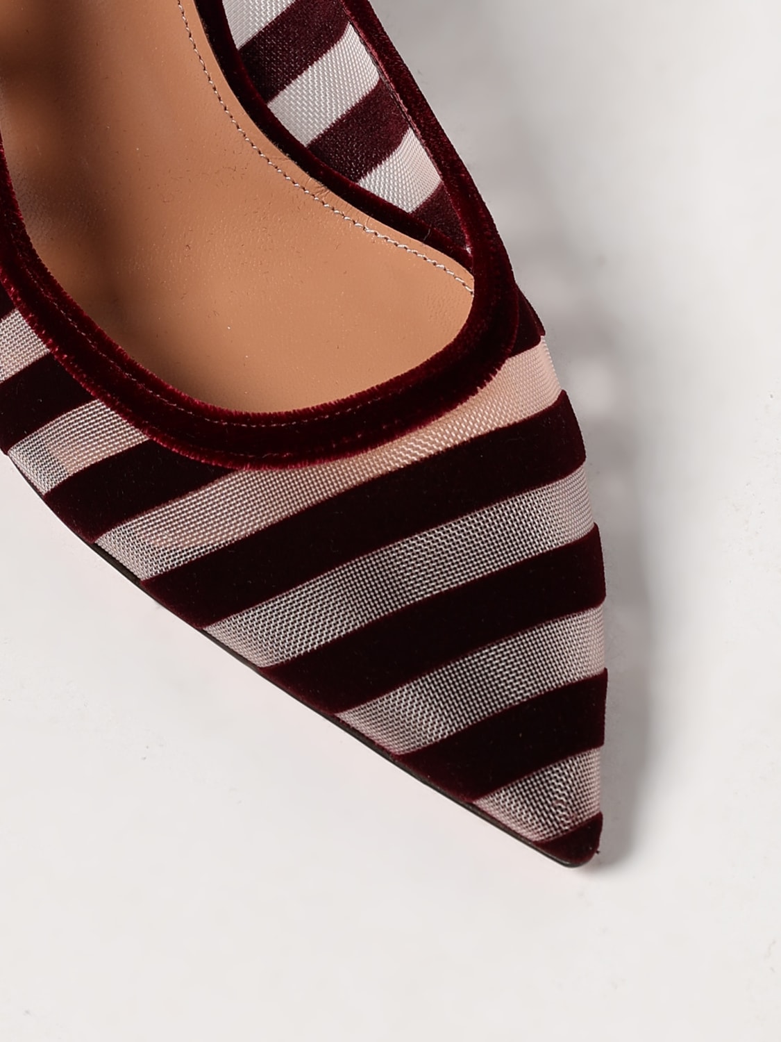 AQUAZZURA PUMP: Shoes woman Aquazzura, Violet - Img 4