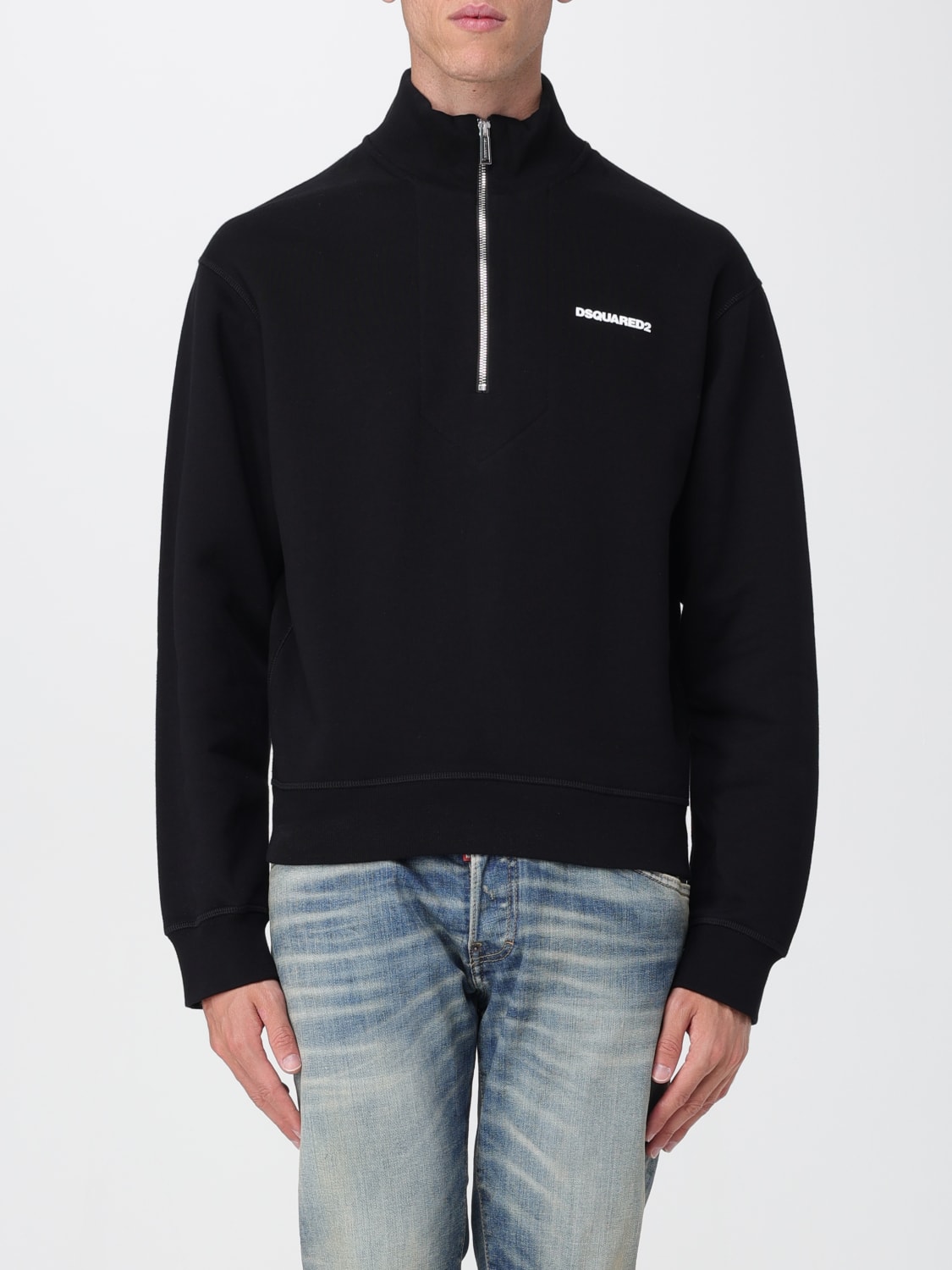 DSQUARED2 SWEATER: Sweater men Dsquared2, Black - Img 1