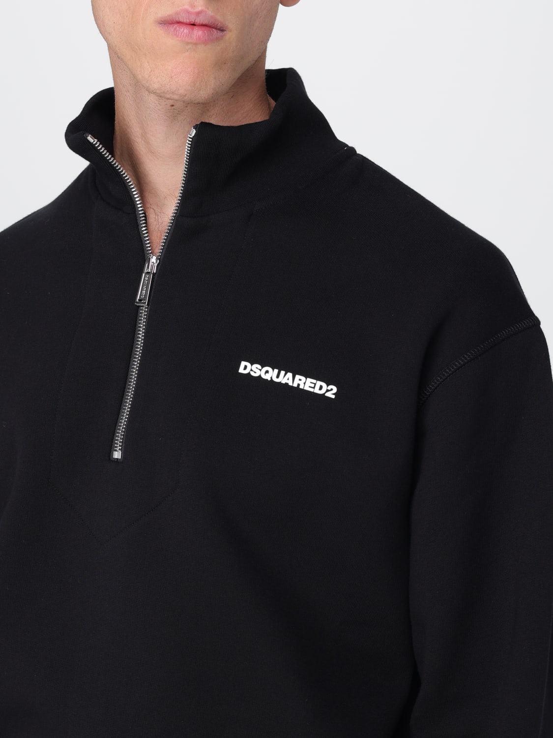 DSQUARED2 SWEATER: Sweater men Dsquared2, Black - Img 4