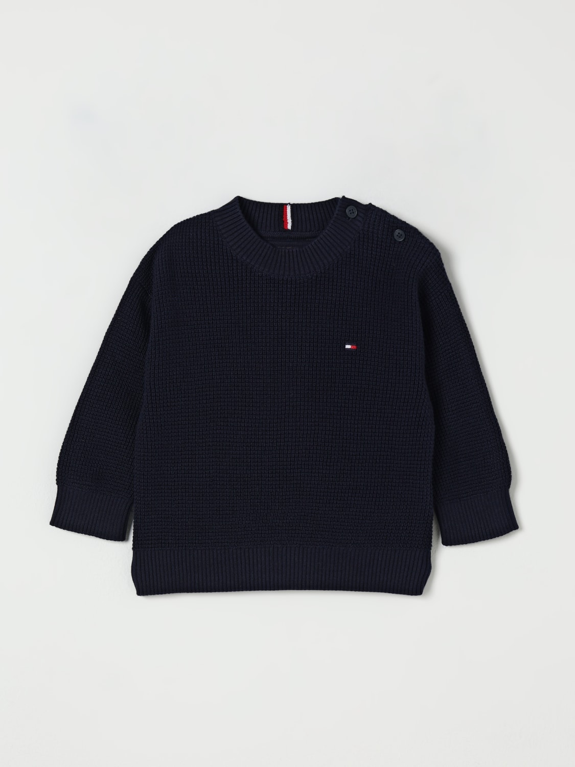 TOMMY HILFIGER SWEATER: Sweater kids Tommy Hilfiger, Blue - Img 1