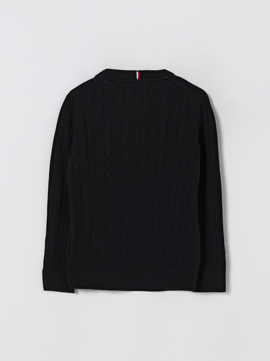 TOMMY HILFIGER PULLOVER: Pullover kinder Tommy Hilfiger, Schwarz - Img 2