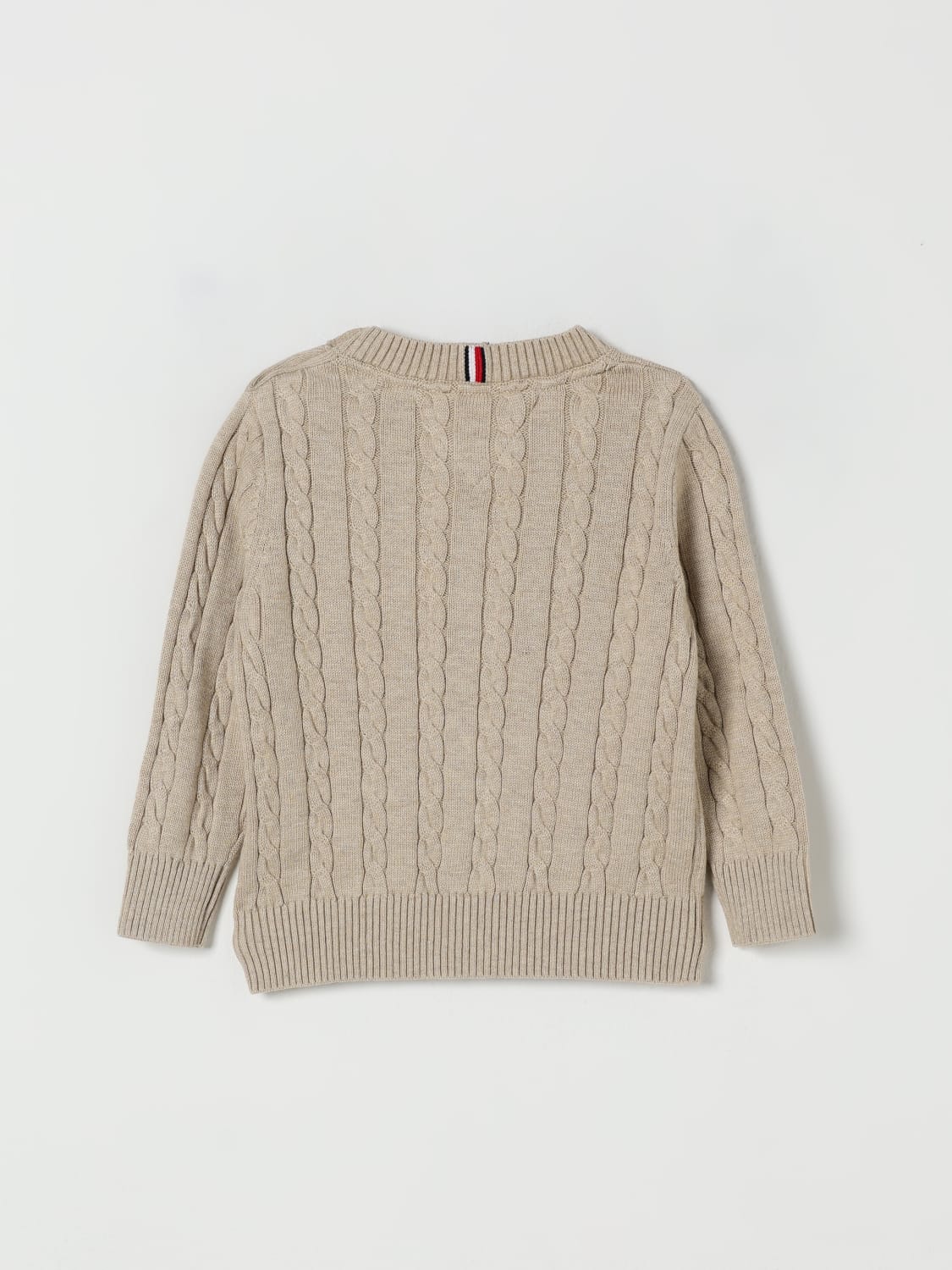 TOMMY HILFIGER JERSEY: Jersey niños Tommy Hilfiger, Beige - Img 2