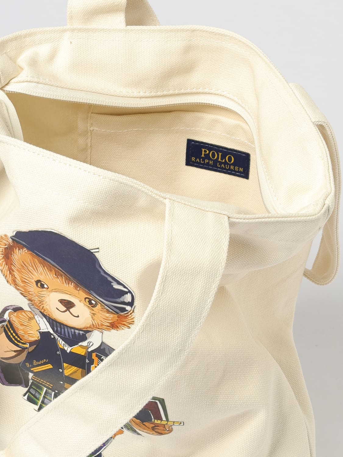 POLO RALPH LAUREN TASCHE: Umhänge kinder Polo Ralph Lauren, Beige - Img 3