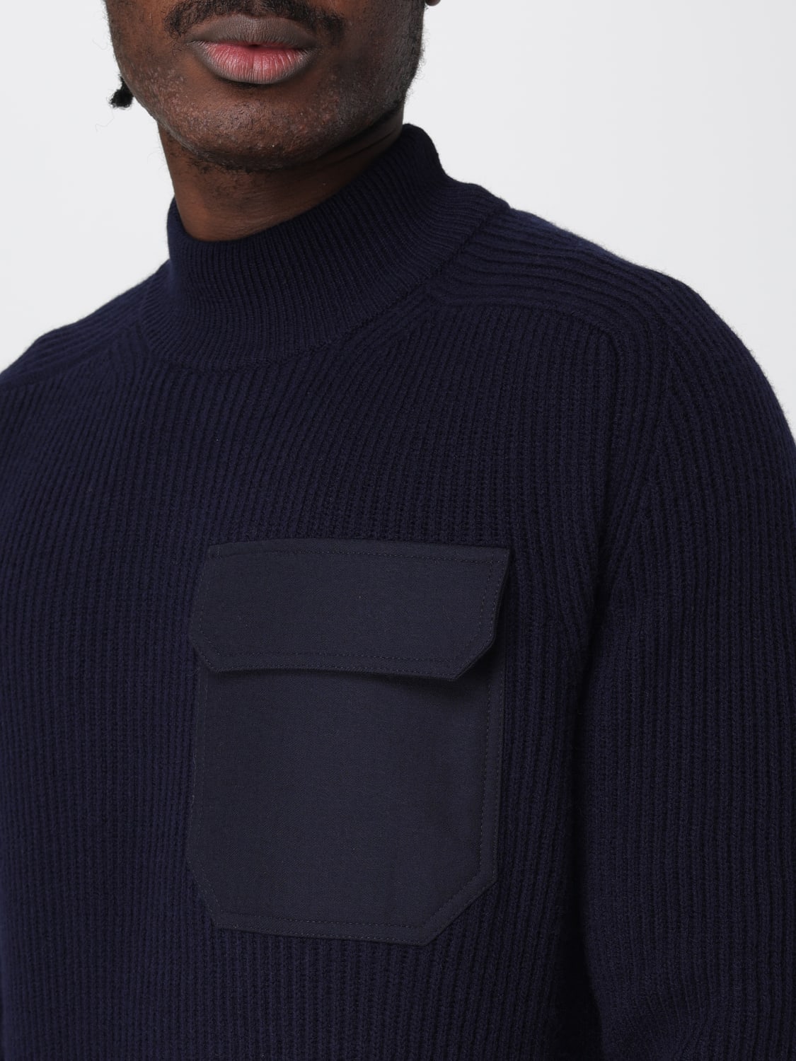 DONDUP PULLOVER: Pullover herren Dondup, Blau - Img 3