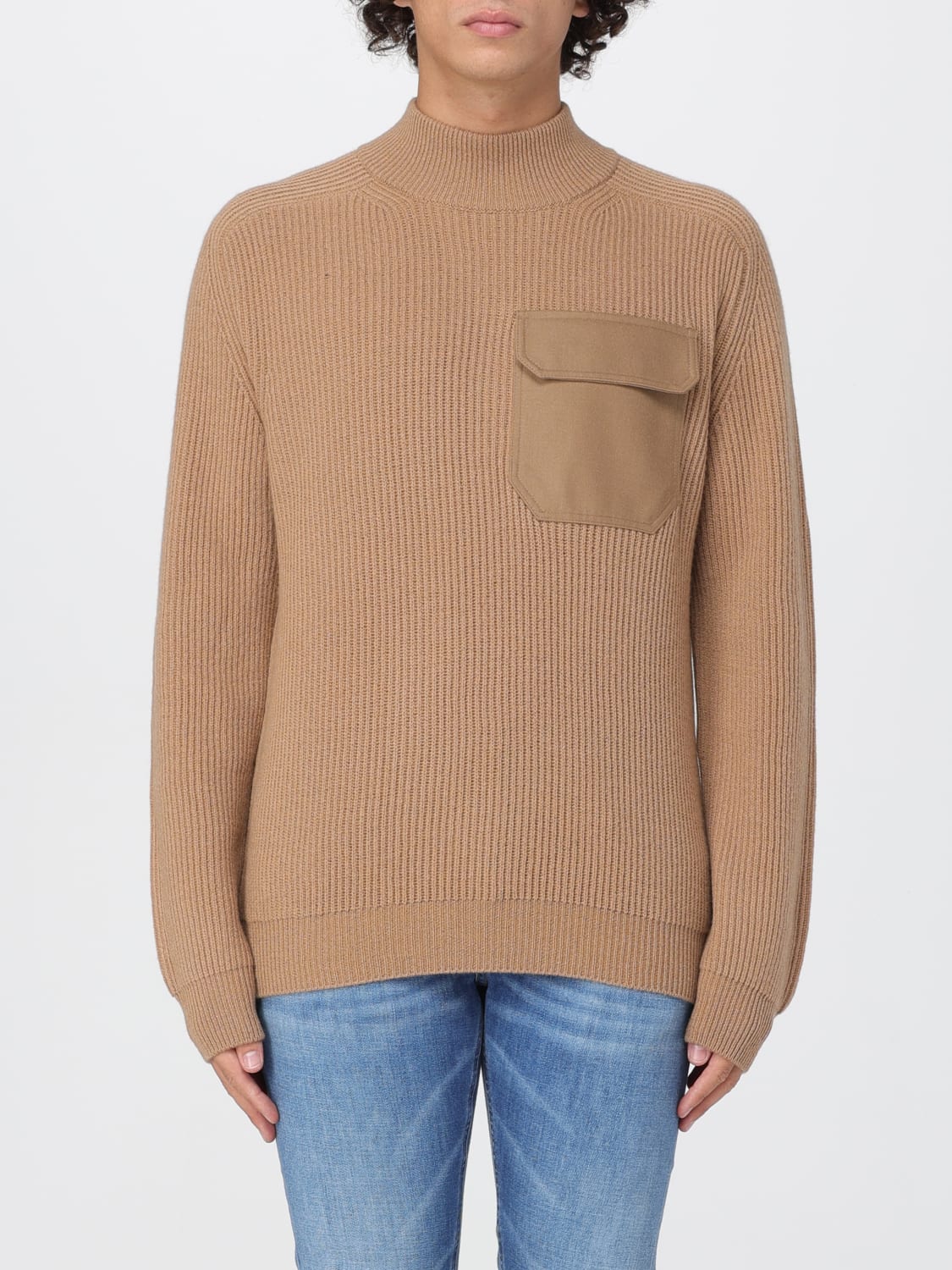 DONDUP PULLOVER: Pullover herren Dondup, Beige - Img 1