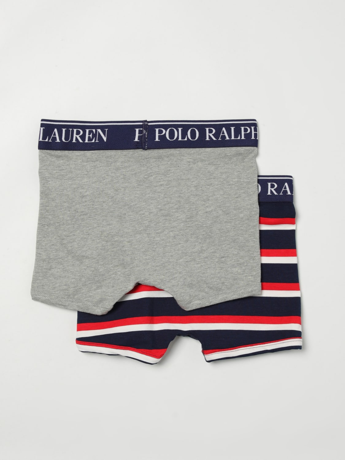 POLO RALPH LAUREN 内衣: 泳装 儿童 Polo Ralph Lauren, 酒红 - Img 2