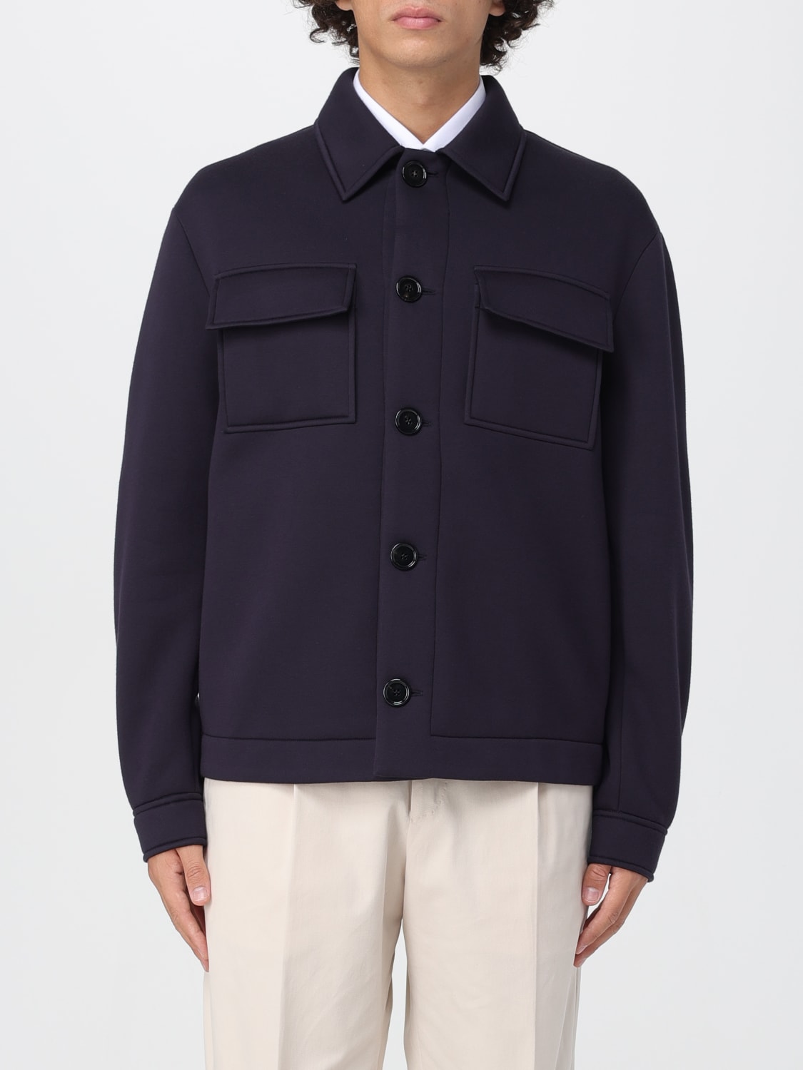 DONDUP JACKET: Sweater men Dondup, Blue - Img 1