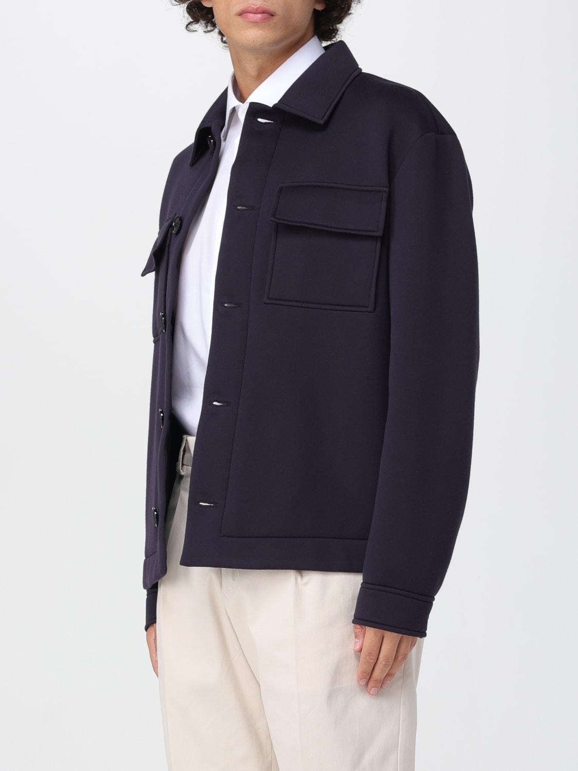 DONDUP JACKET: Sweater men Dondup, Blue - Img 3