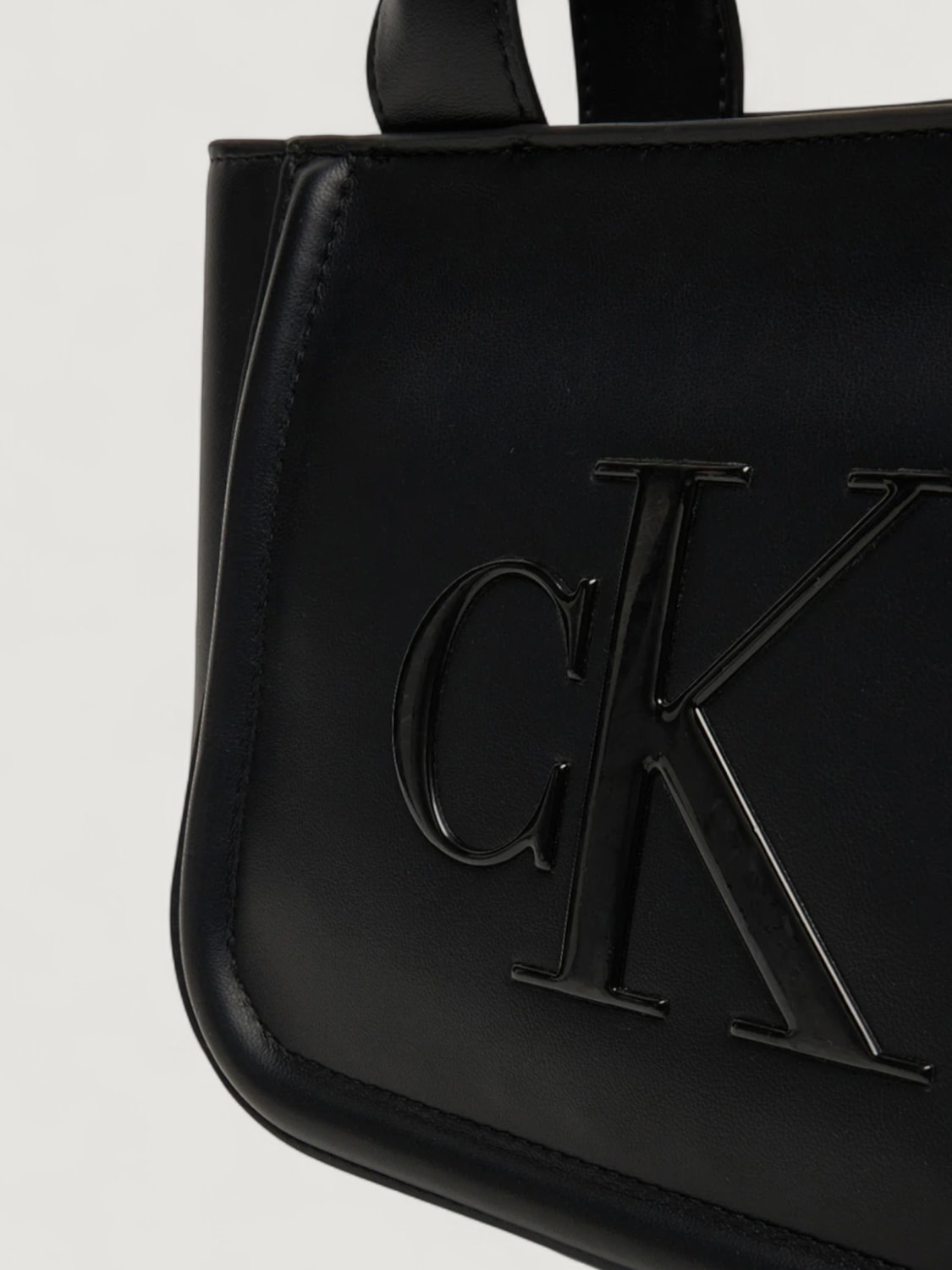 CALVIN KLEIN HANDBAG: Mini bag woman Calvin Klein, Black - Img 4
