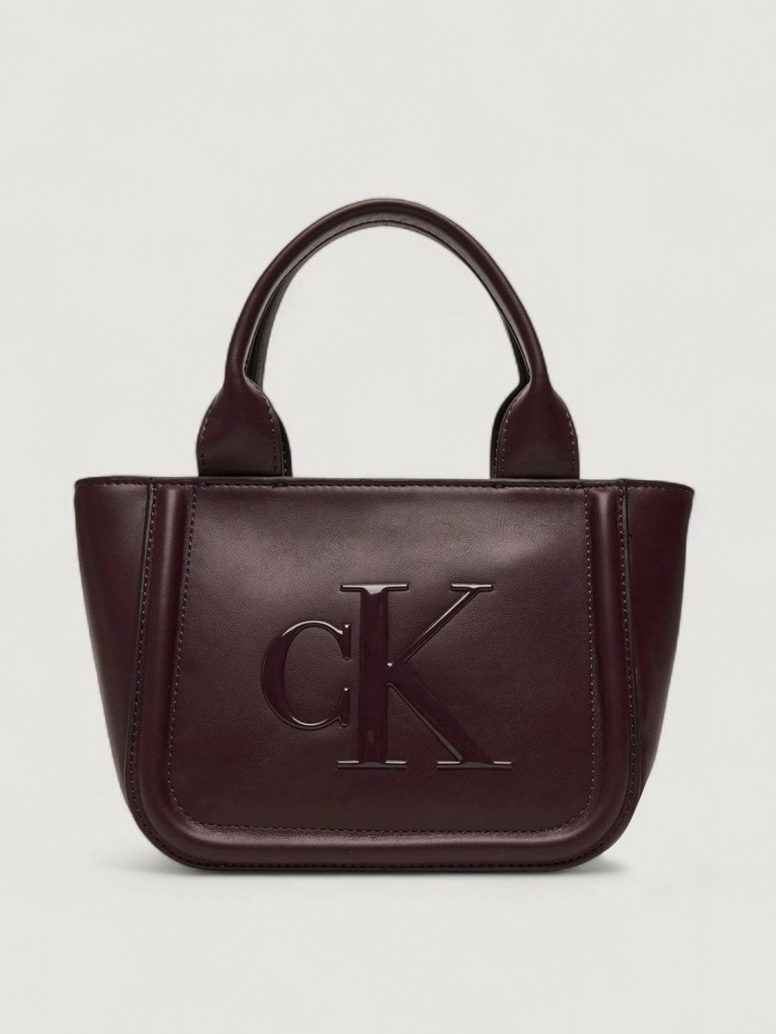 CALVIN KLEIN HANDBAG: Mini bag woman Calvin Klein, Burgundy - Img 1