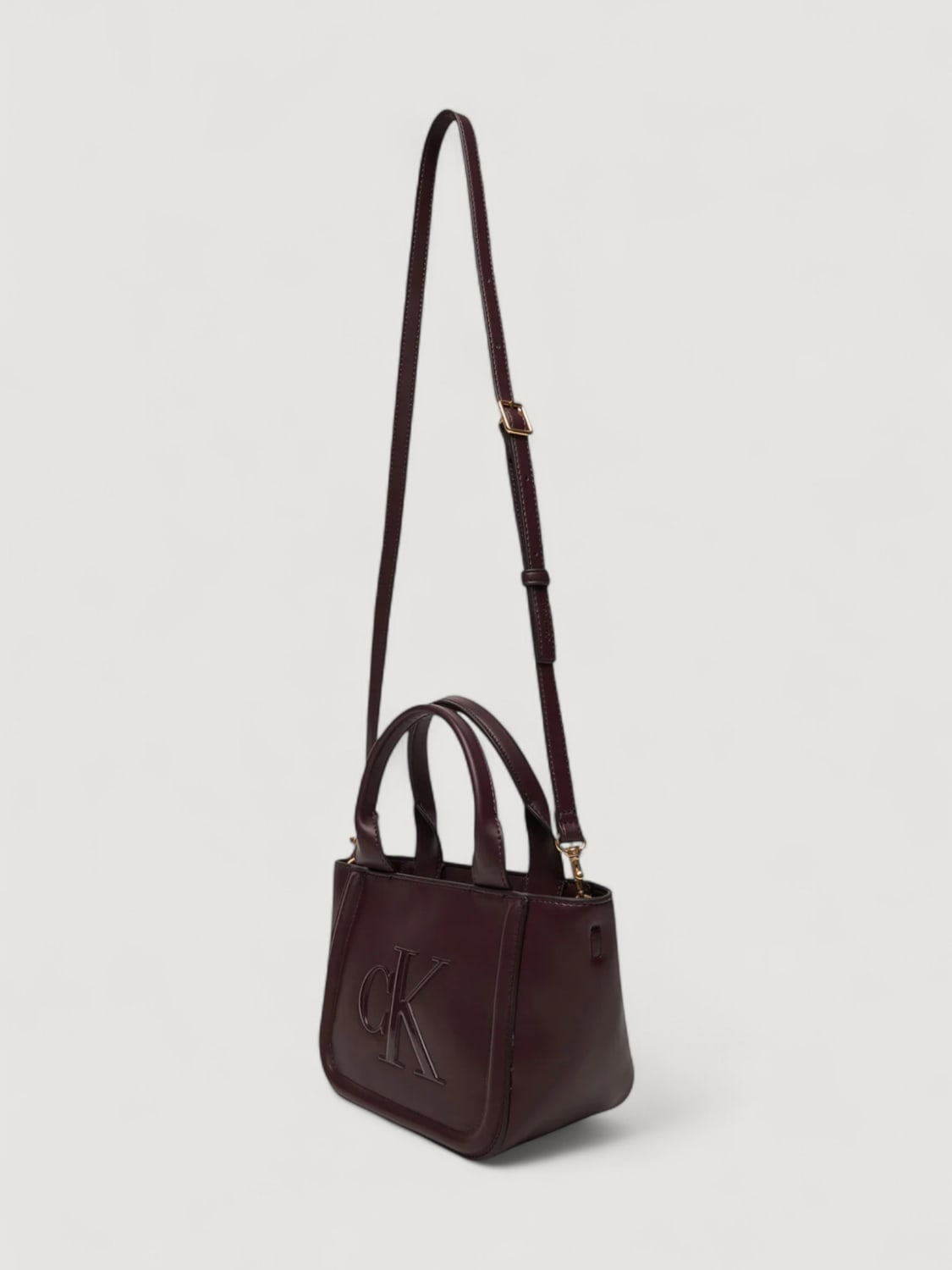 CALVIN KLEIN HANDBAG: Mini bag woman Calvin Klein, Burgundy - Img 3