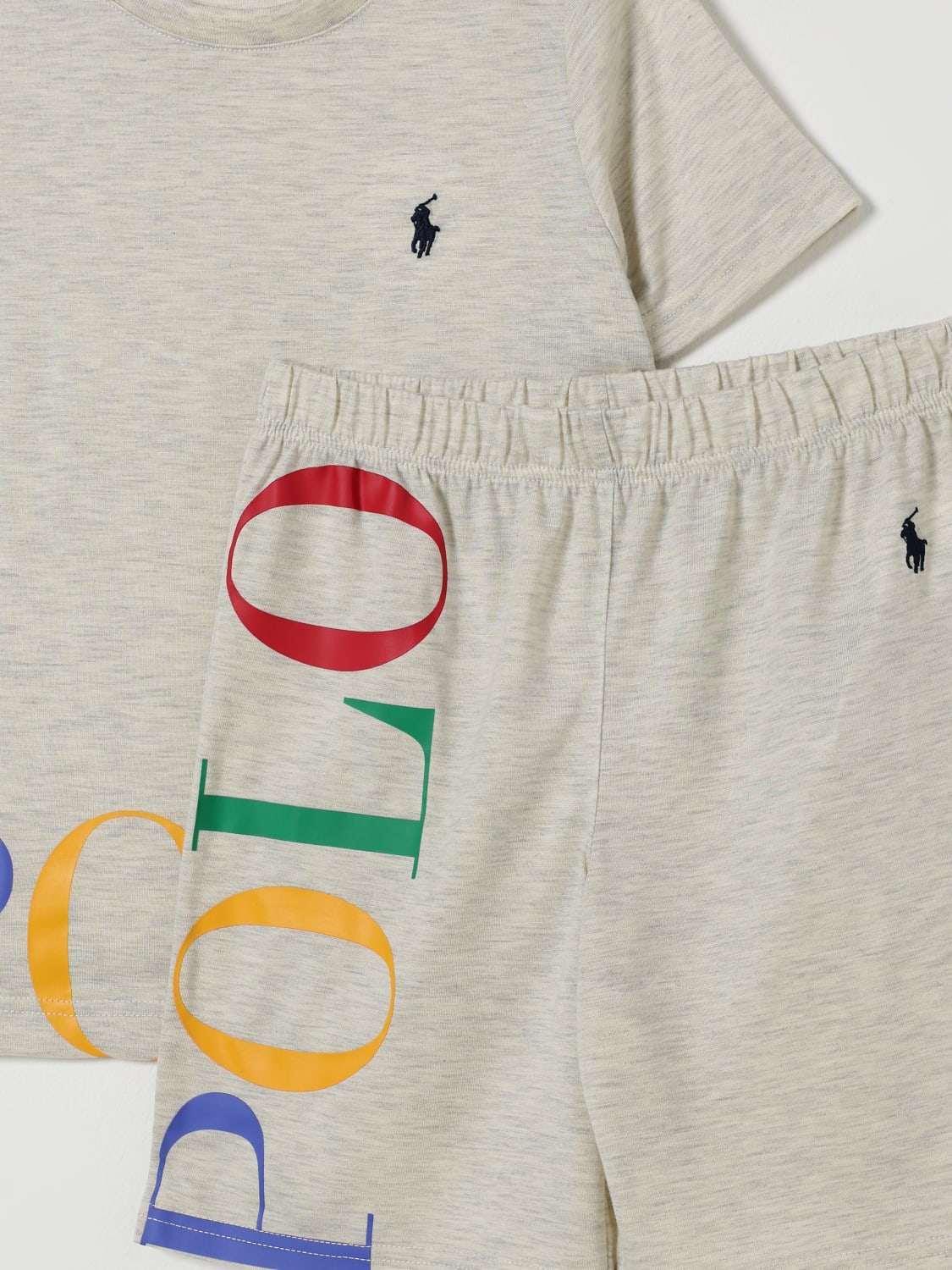 POLO RALPH LAUREN CLOTHING SET: Tracksuit kids Polo Ralph Lauren, Grey - Img 3