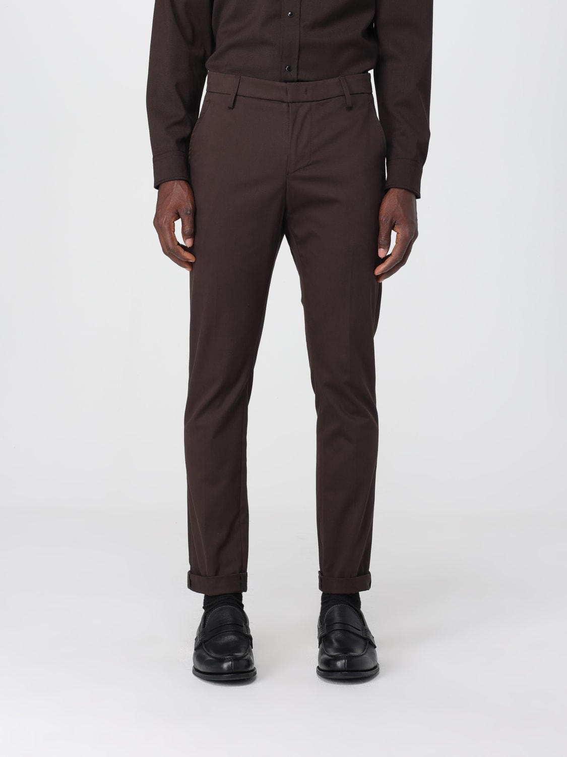 DONDUP TROUSERS: Trousers men Dondup, Brown - Img 1