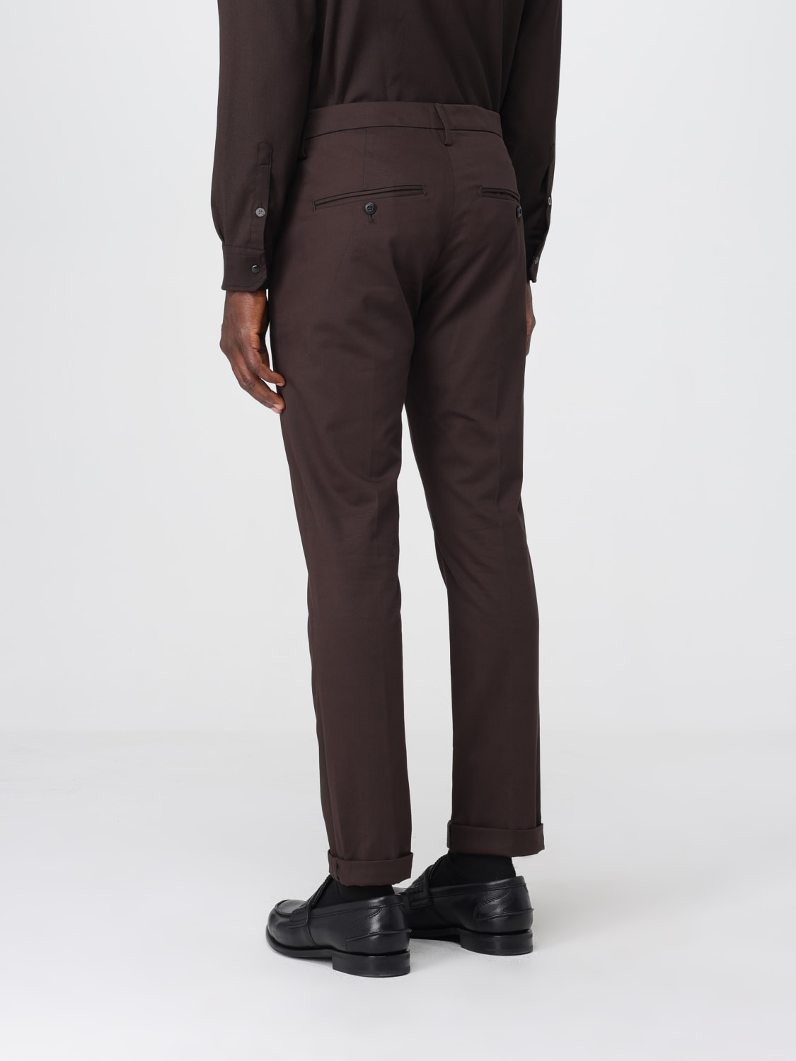 DONDUP TROUSERS: Trousers men Dondup, Brown - Img 2