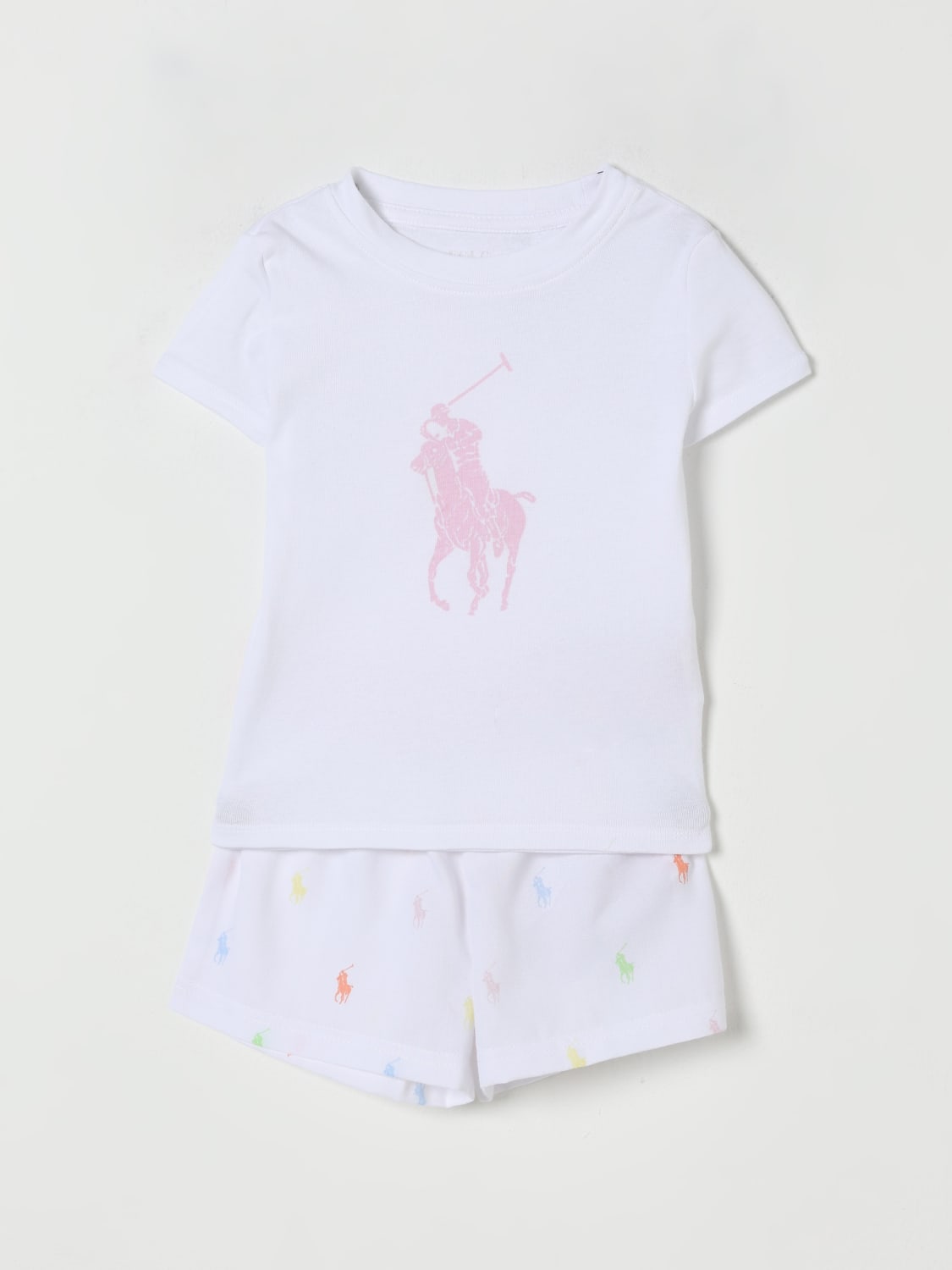 POLO RALPH LAUREN CONJUNTO: Pijama niños Polo Ralph Lauren, Blanco - Img 1