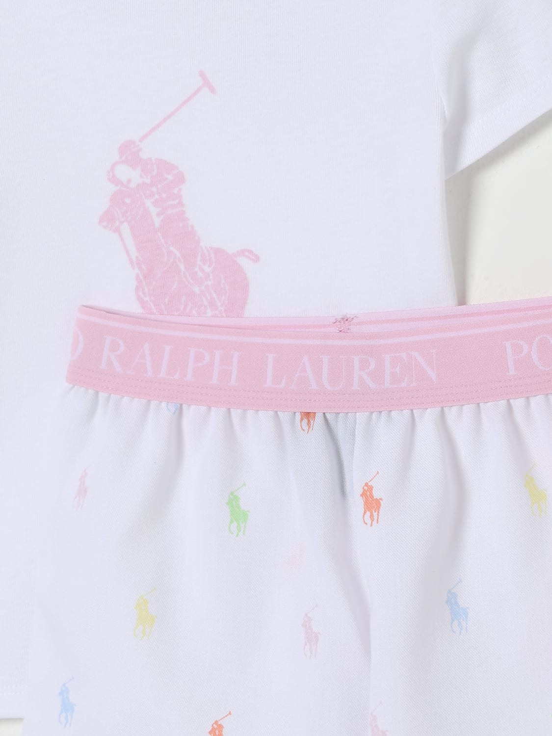 POLO RALPH LAUREN CONJUNTO: Pijama niños Polo Ralph Lauren, Blanco - Img 3