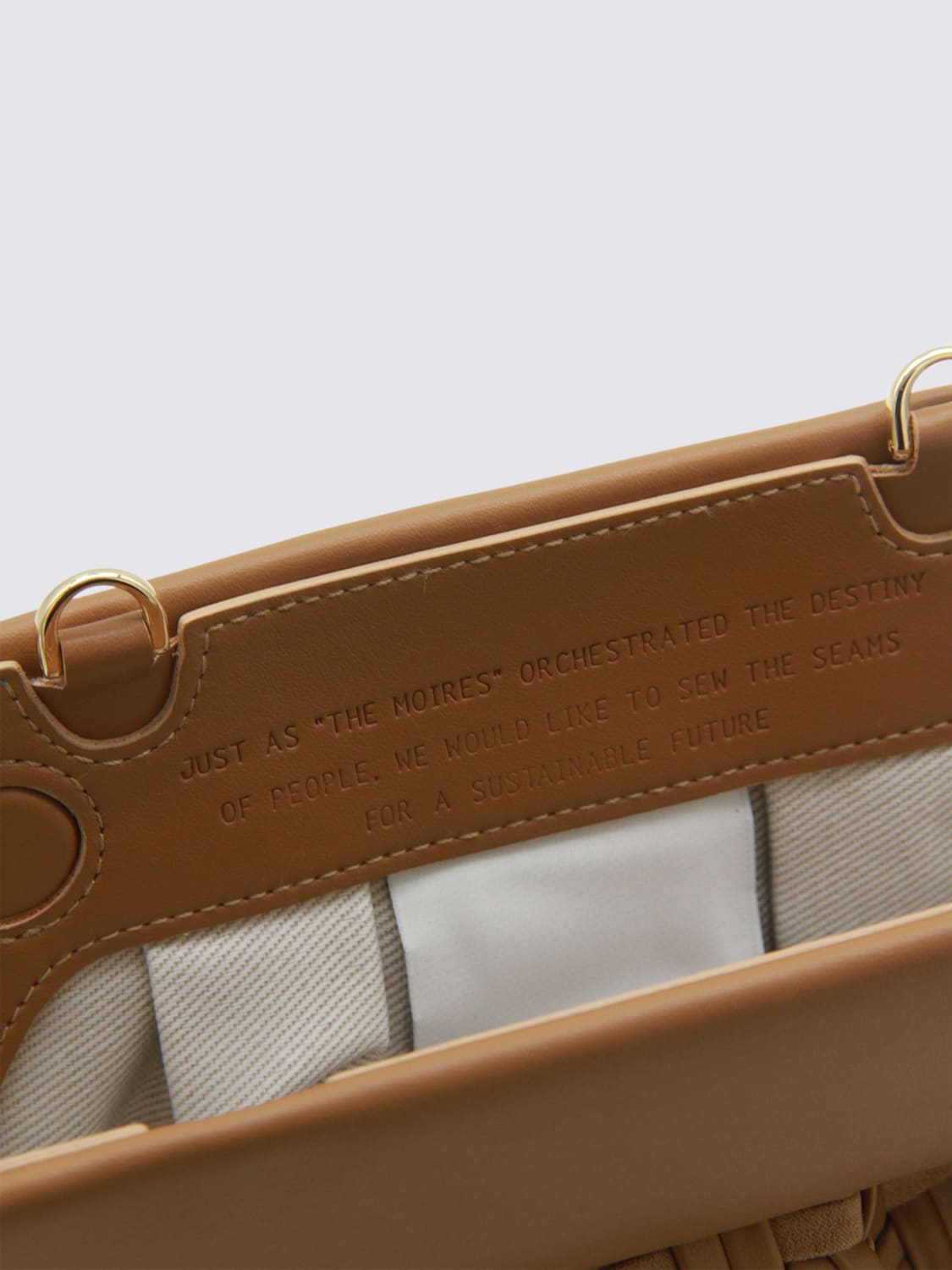 THEMOIRÈ CLUTCH: Shoulder bag woman ThemoirÈ, Biscuit - Img 4