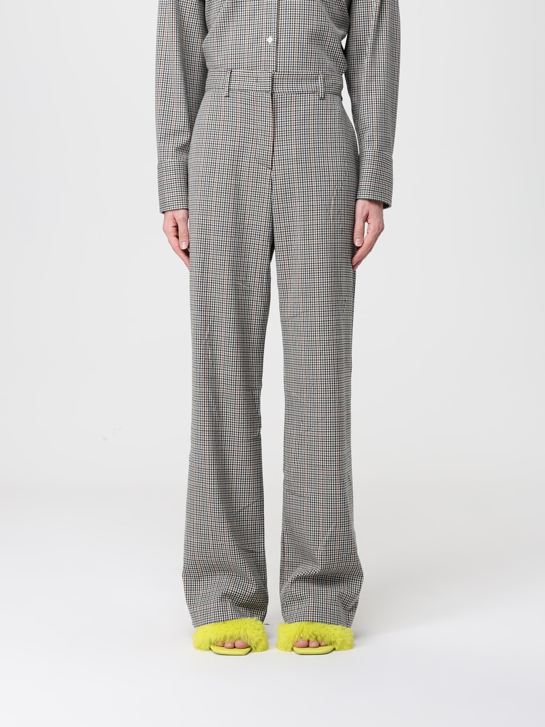 MSGM PANTS: Pants woman MSGM, White - Img 1