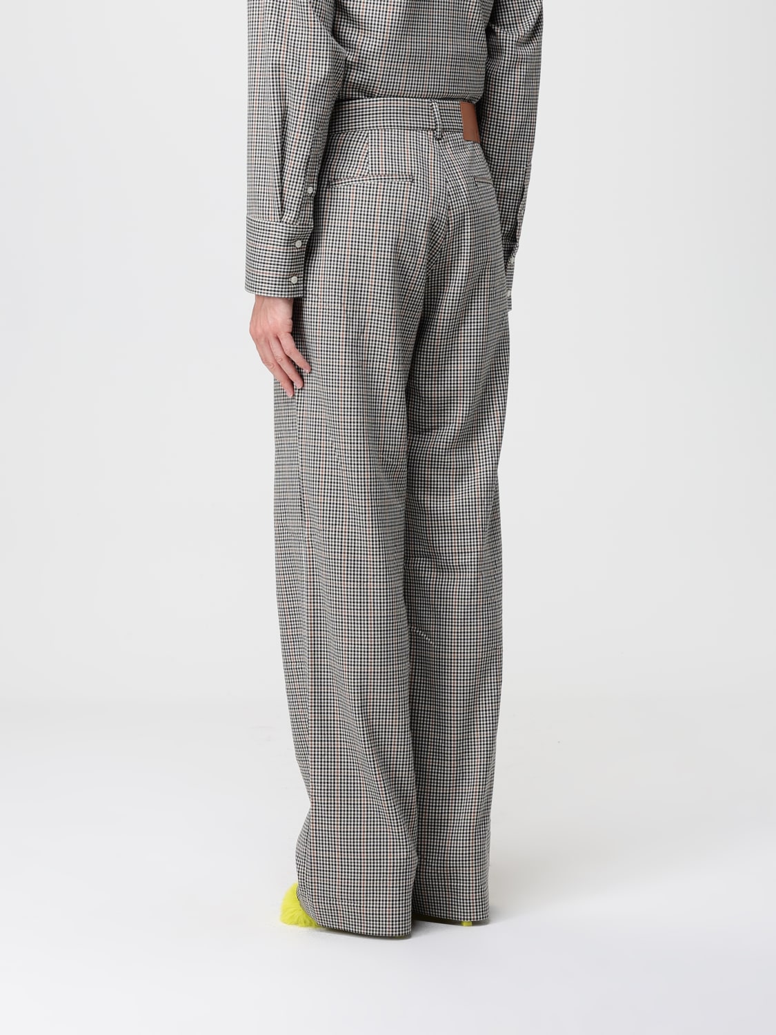 MSGM PANTS: Pants woman MSGM, White - Img 3