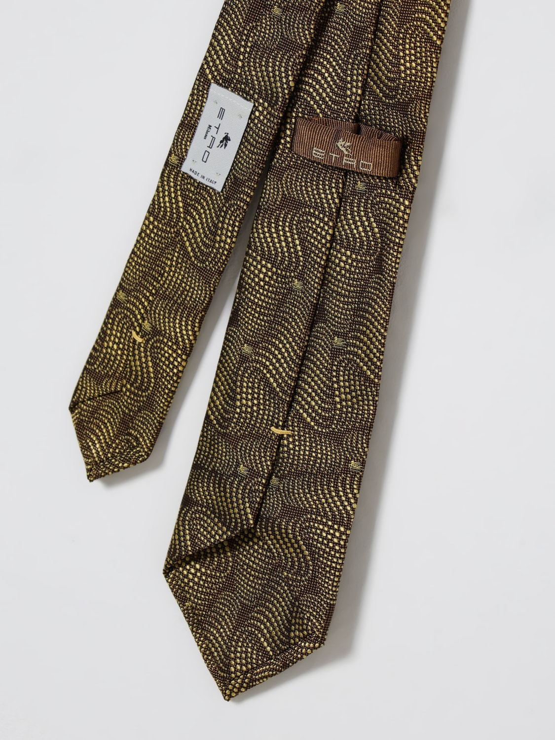 ETRO TIE: Tie men Etro, Yellow - Img 2