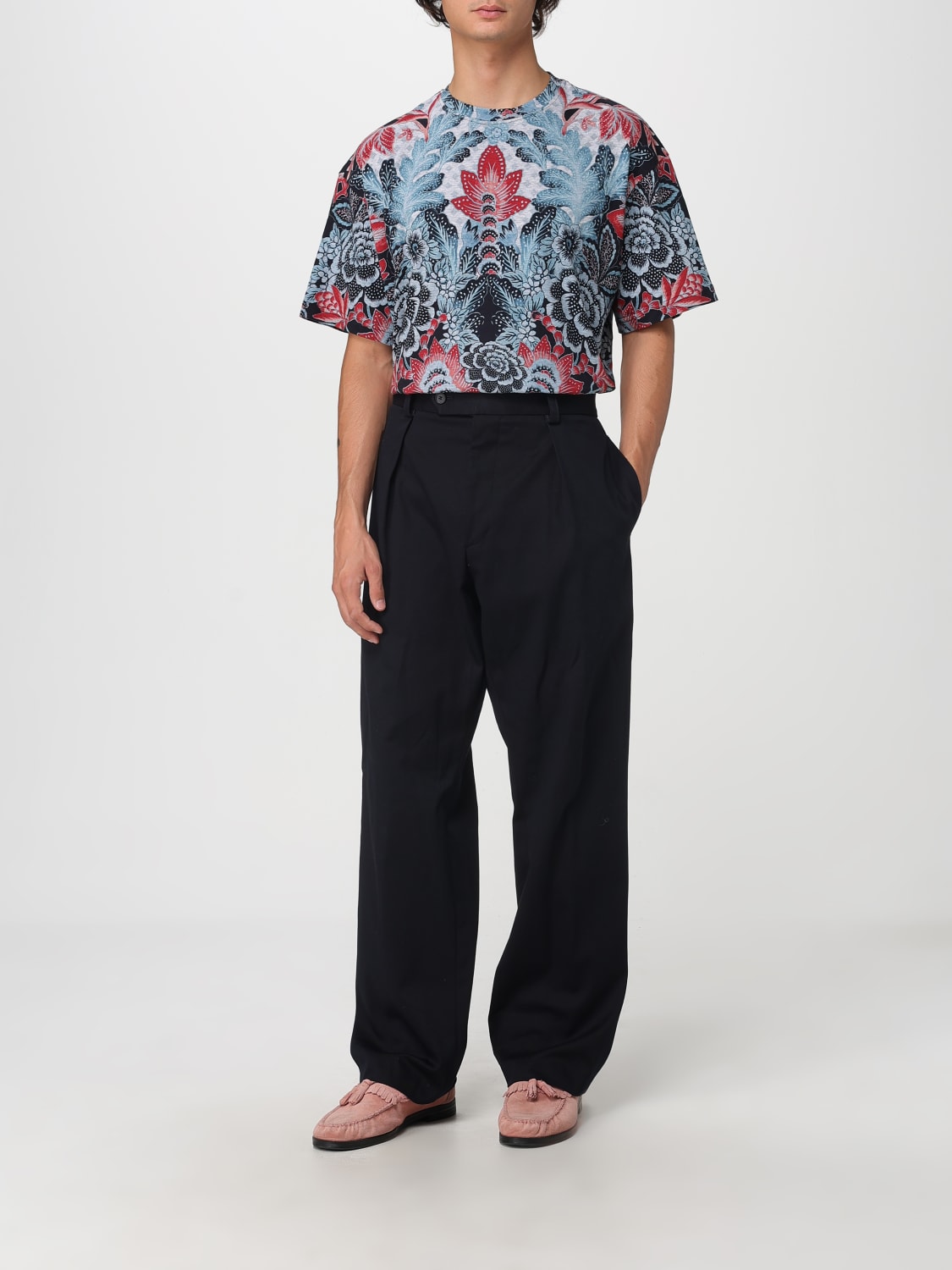 ETRO Tシャツ: Tシャツ メンズ Etro, ブルー - Img 2