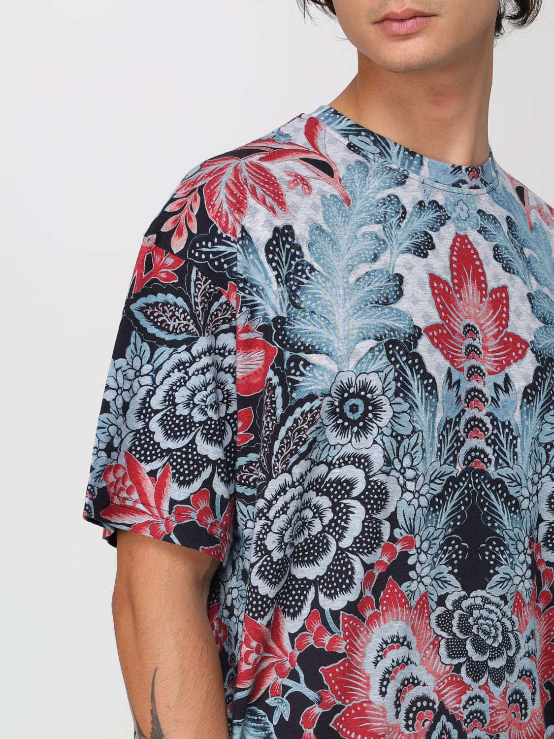 ETRO Tシャツ: Tシャツ メンズ Etro, ブルー - Img 5