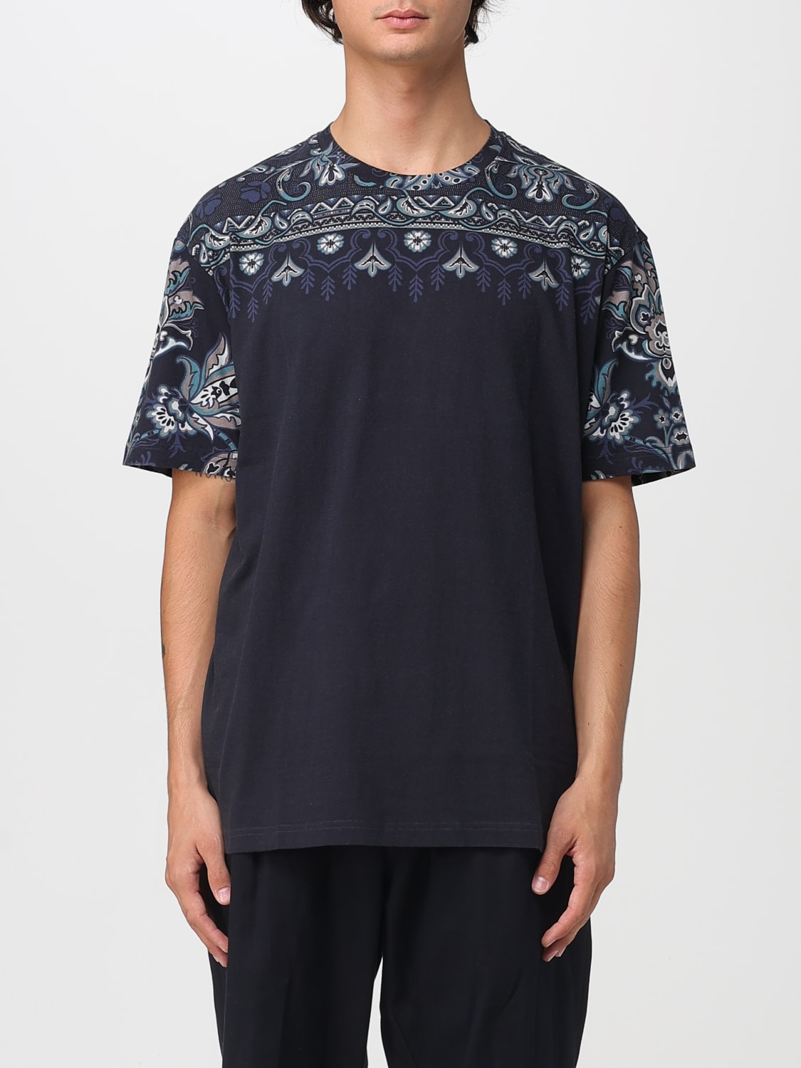 ETRO Tシャツ: Tシャツ メンズ Etro, ブルー - Img 1