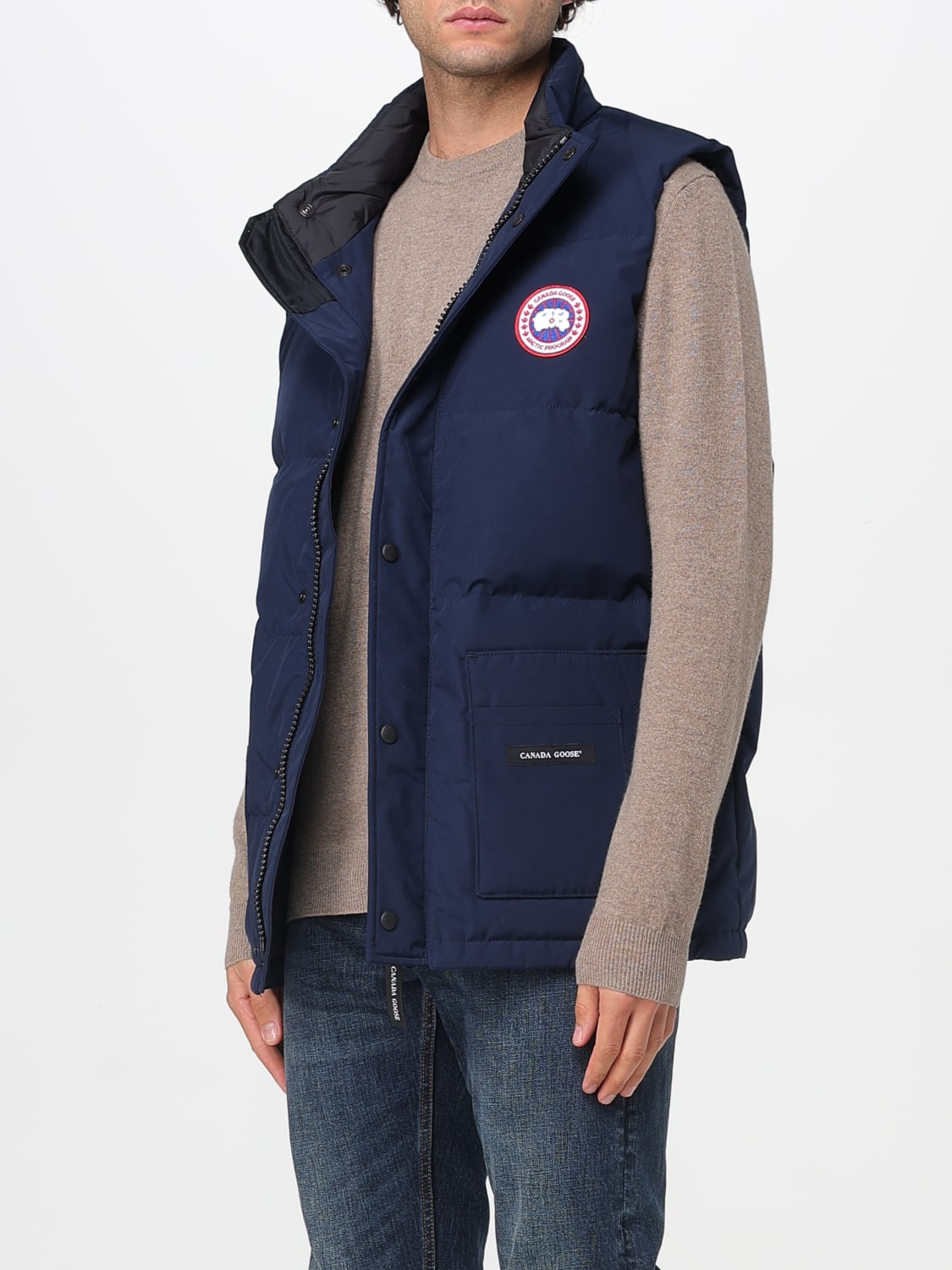 CANADA GOOSE SUIT VEST: Jacket men Canada Goose, Navy - Img 3