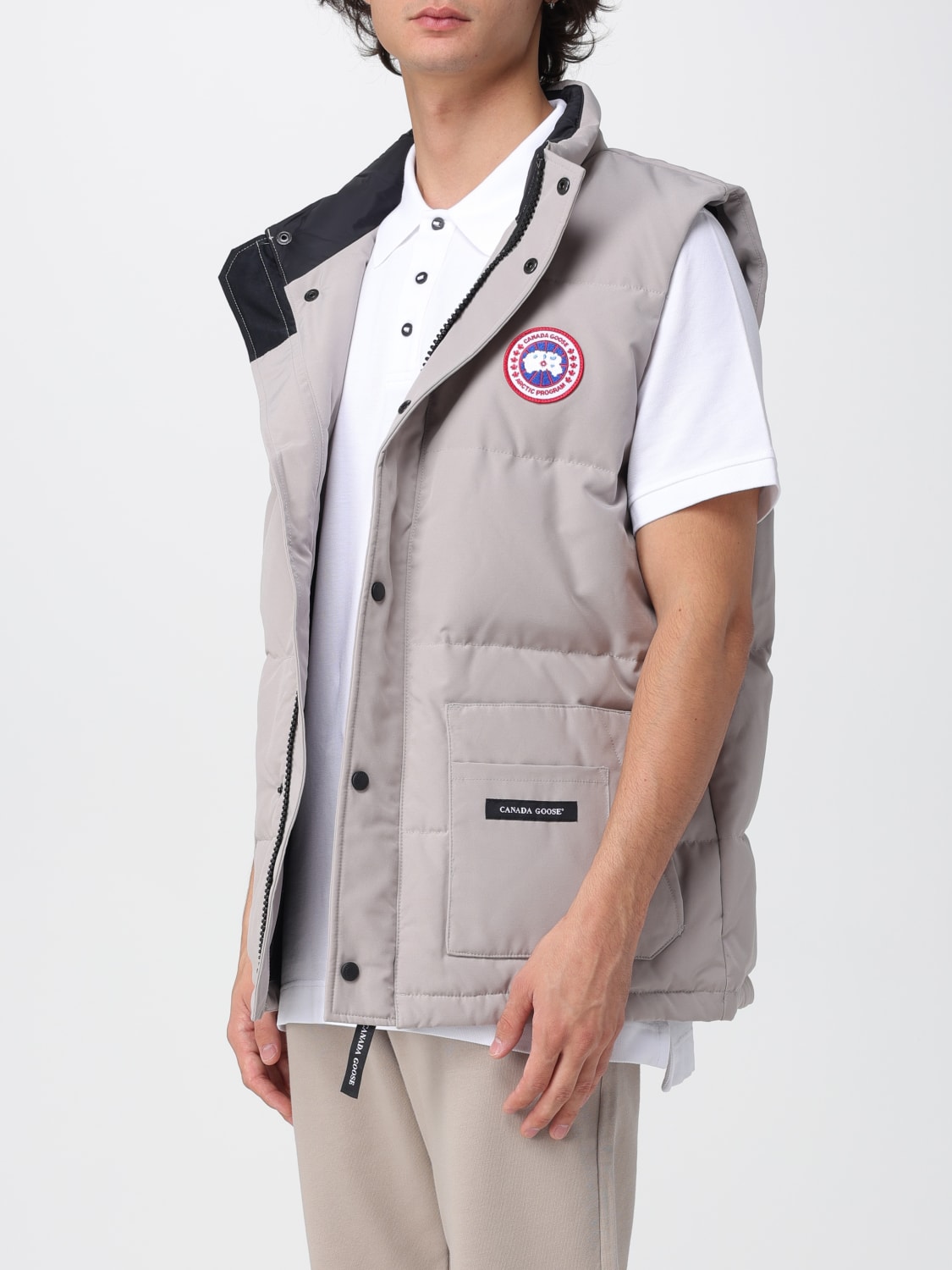 CANADA GOOSE SUIT VEST: Jacket men Canada Goose, Grey 1 - Img 3