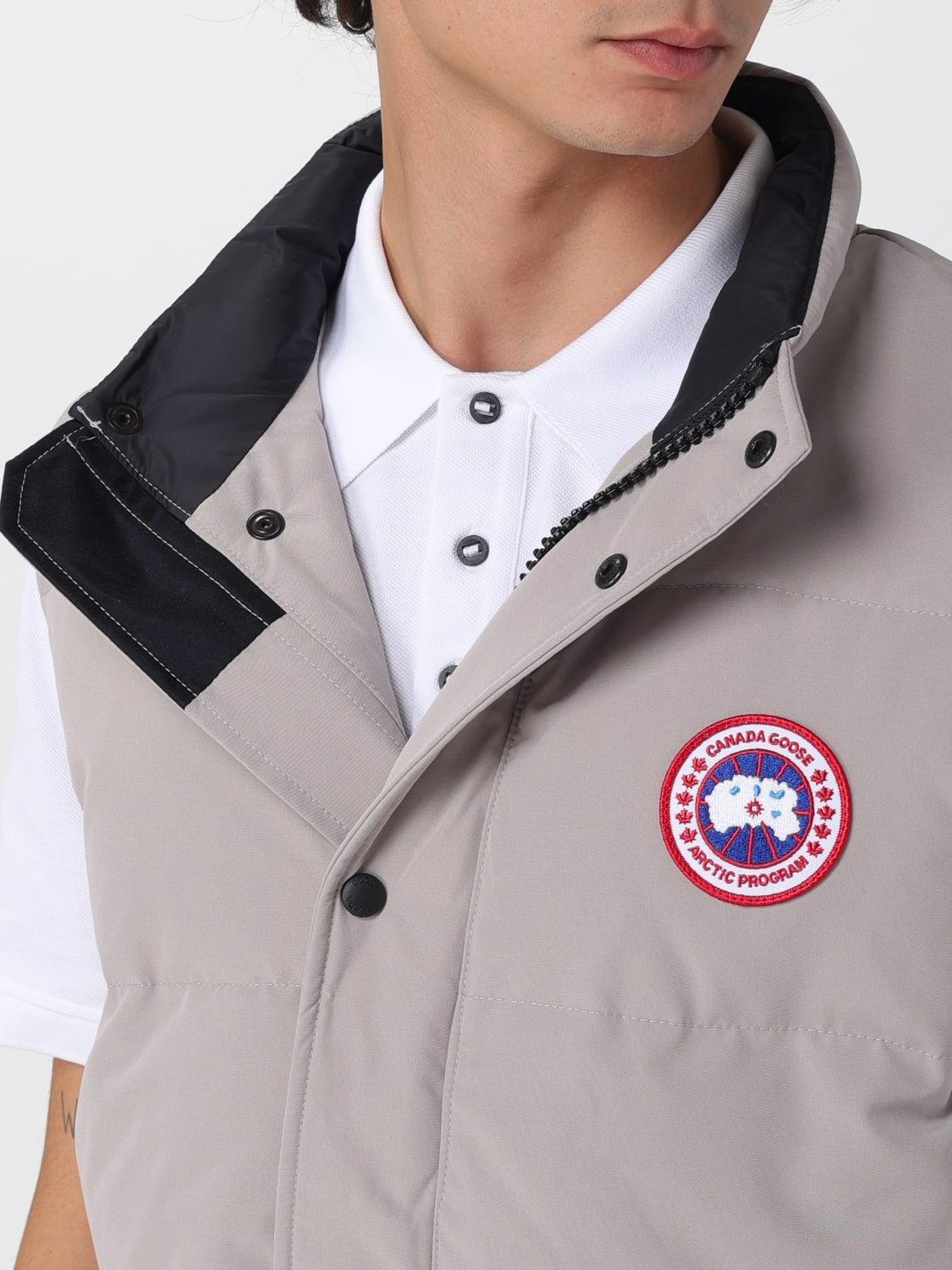 CANADA GOOSE SUIT VEST: Jacket men Canada Goose, Grey 1 - Img 4