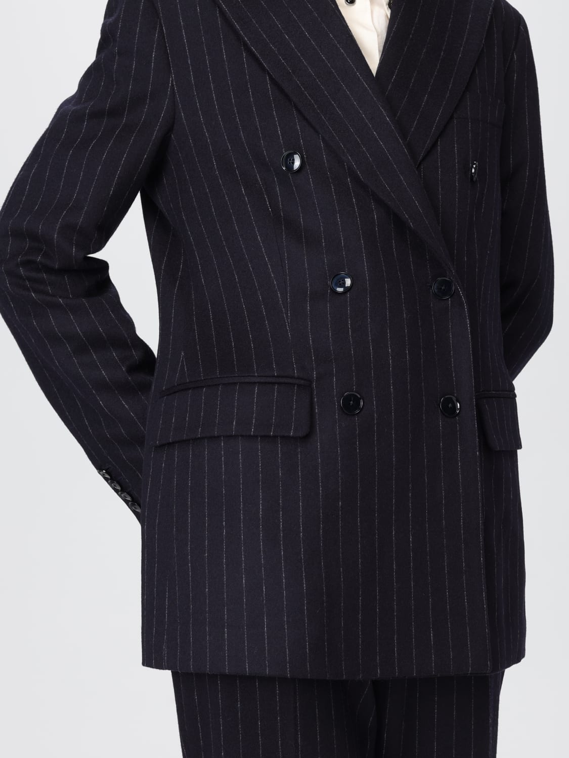 BARENA JACKE: Blazer damen Barena, Navy - Img 5