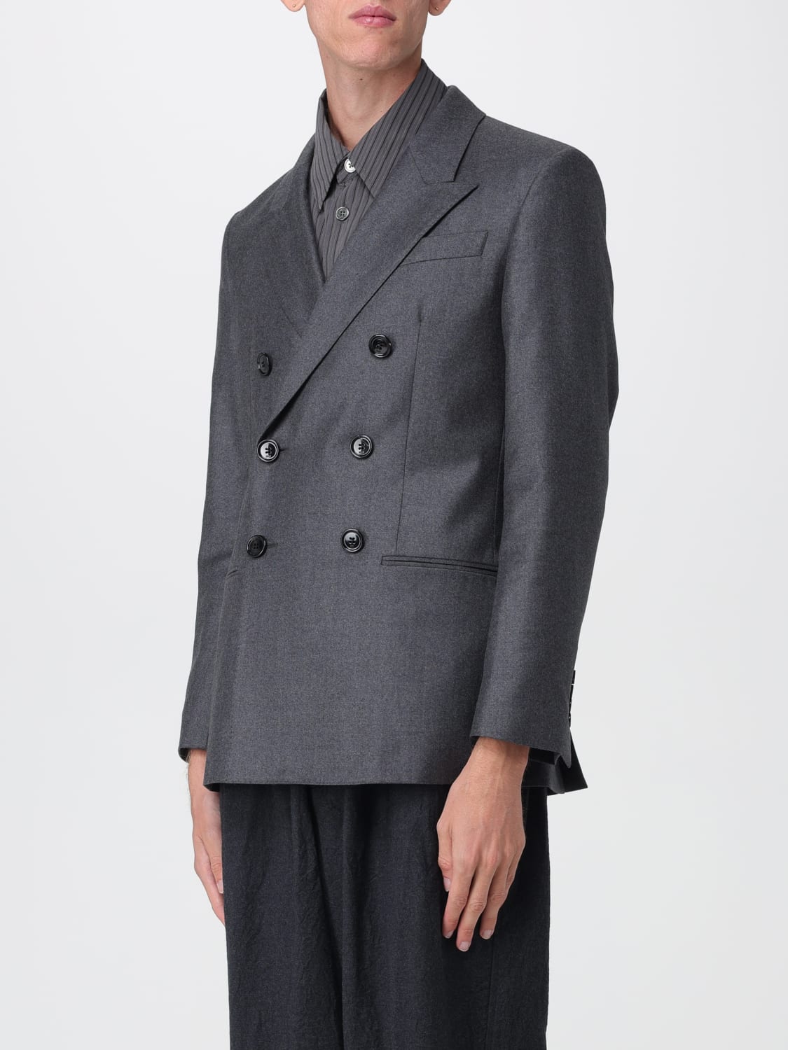 AMI PARIS VESTE: Veste homme Ami Paris, Anthracite - Img 4