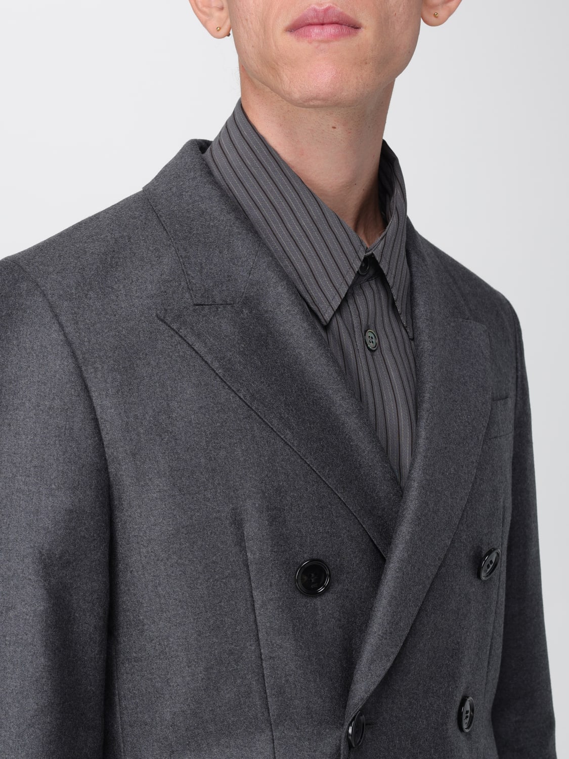 AMI PARIS VESTE: Veste homme Ami Paris, Anthracite - Img 5