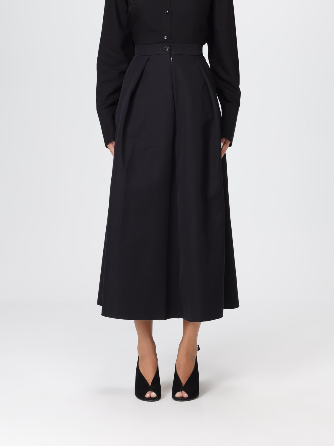 BARENA SKIRT: Skirt woman Barena, Black - Img 1