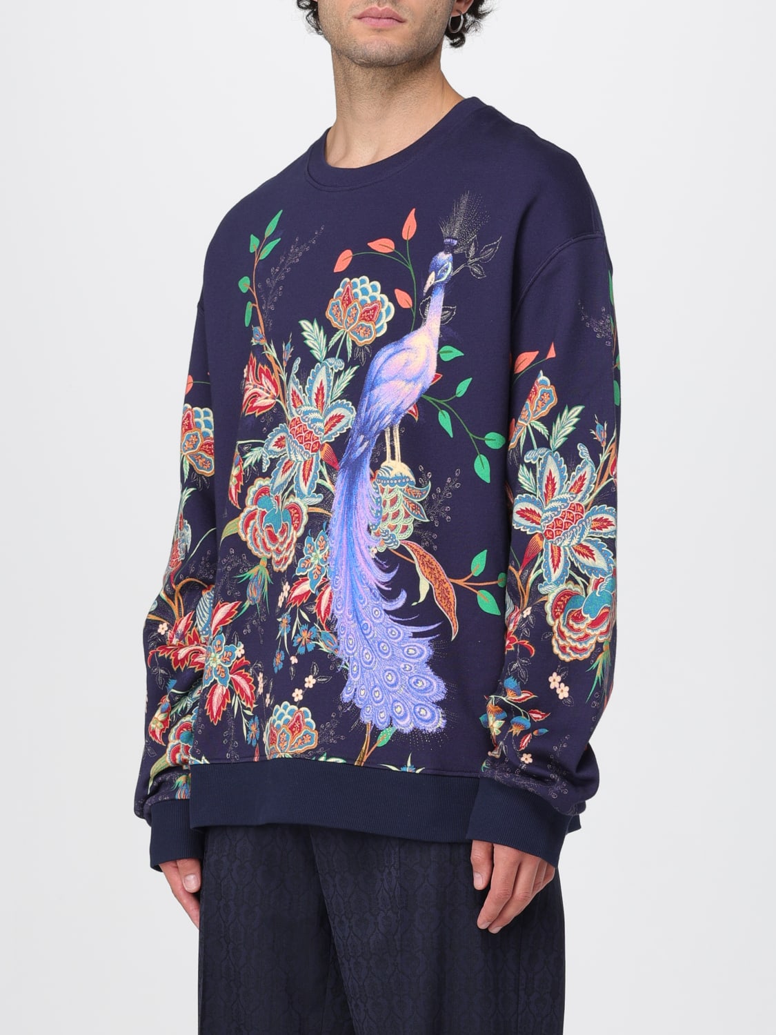 ETRO SWEATER: Sweater men Etro, Blue - Img 4