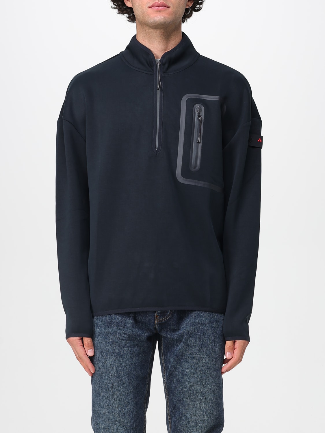 PEUTEREY PULLOVER: Pullover herren Peuterey, Blau - Img 1